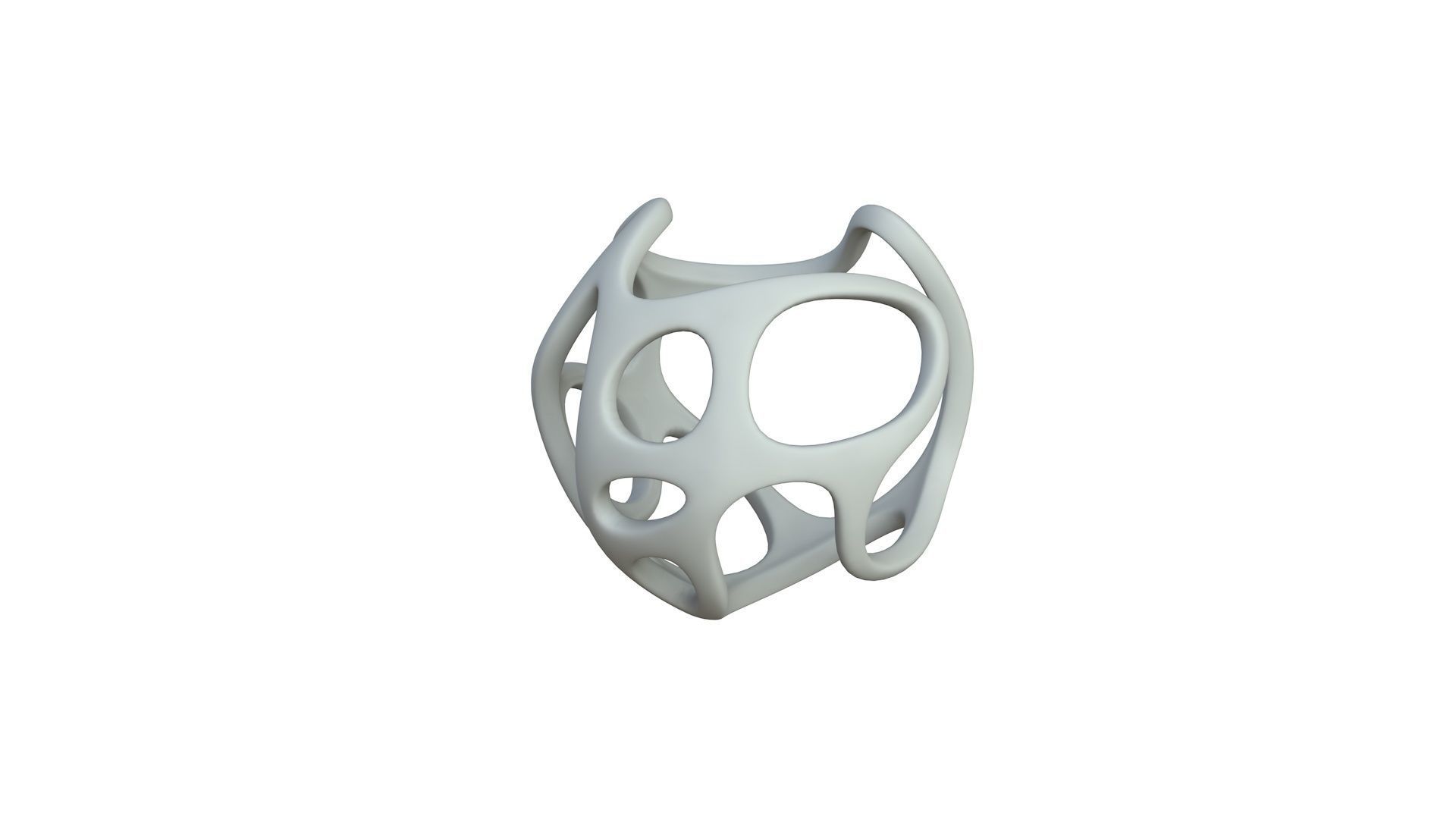 SciFi Cube Object No 39987 Low Poly Shape Texture_3