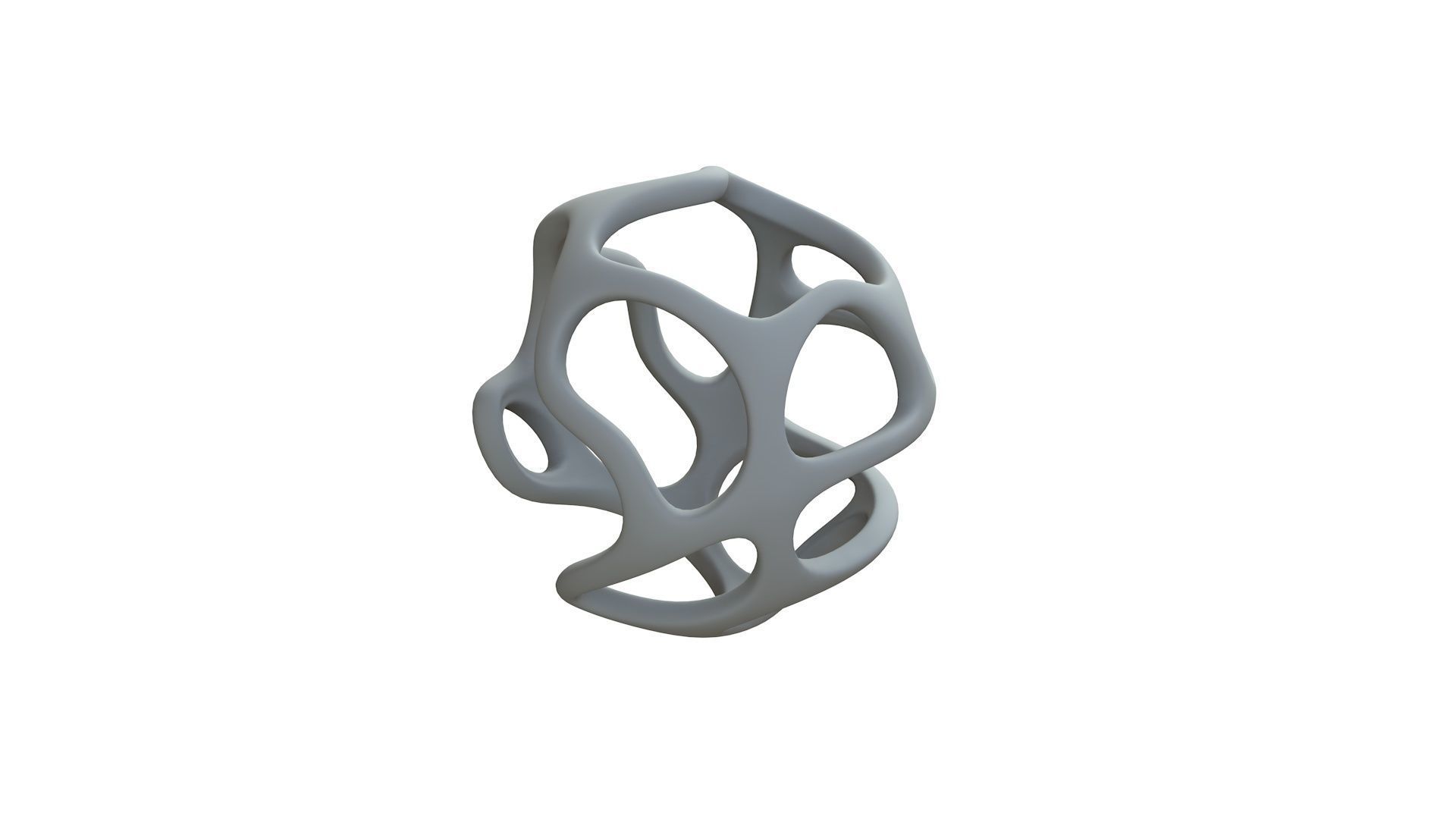 SciFi Cube Object No 39599 Low Poly Shape Texture_10