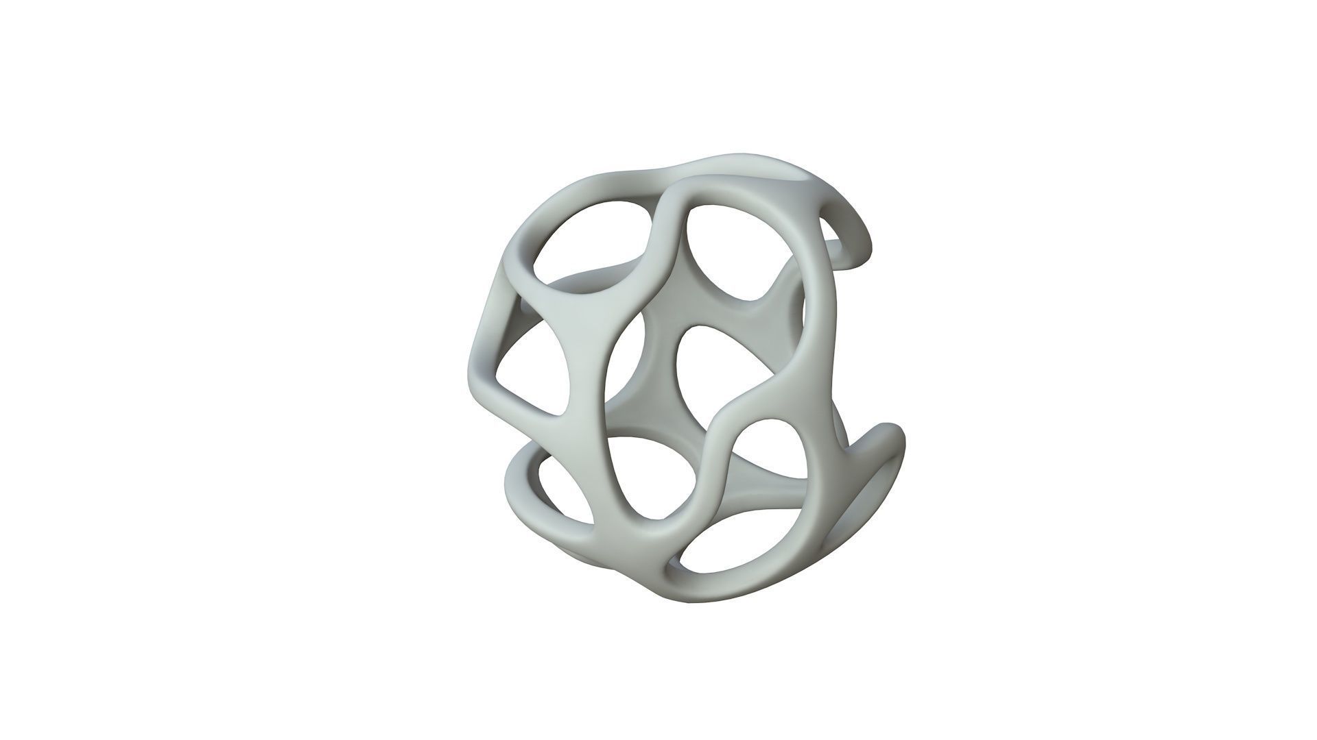 SciFi Cube Object No 39599 Low Poly Shape Texture_1