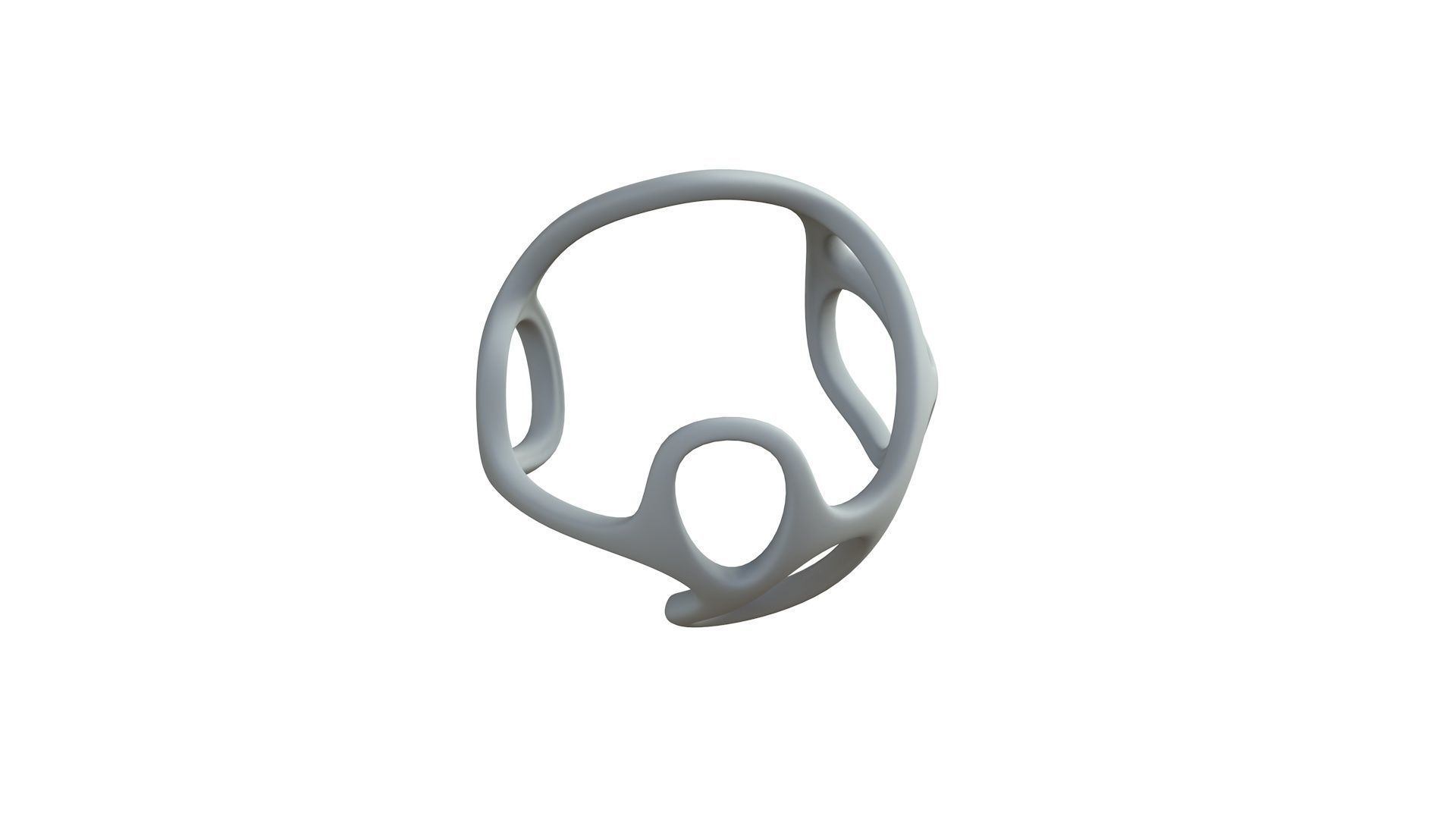 SciFi Cube Object No 38821 Low Poly Shape Texture_7