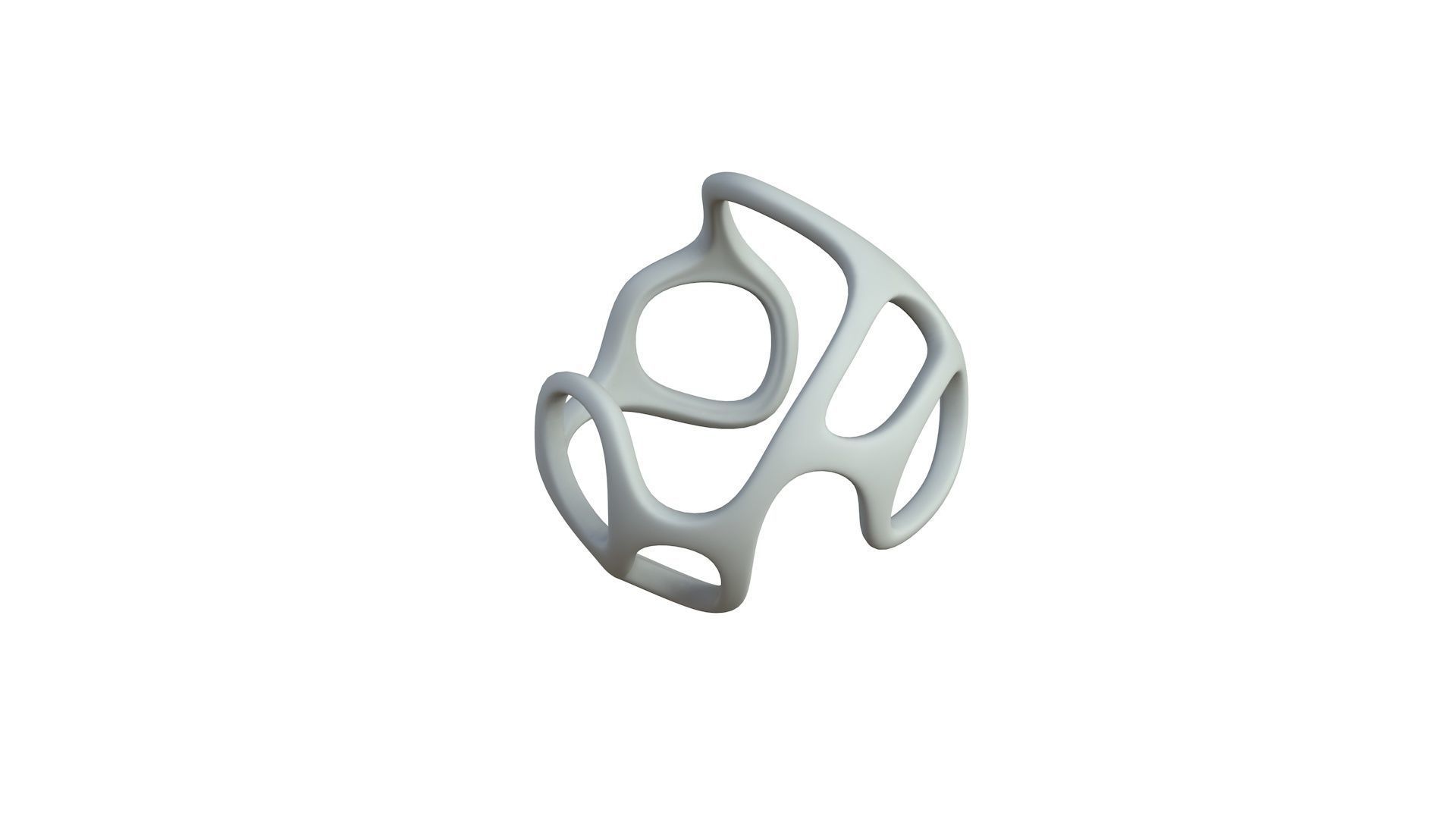 SciFi Cube Object No 38821 Low Poly Shape Texture_4