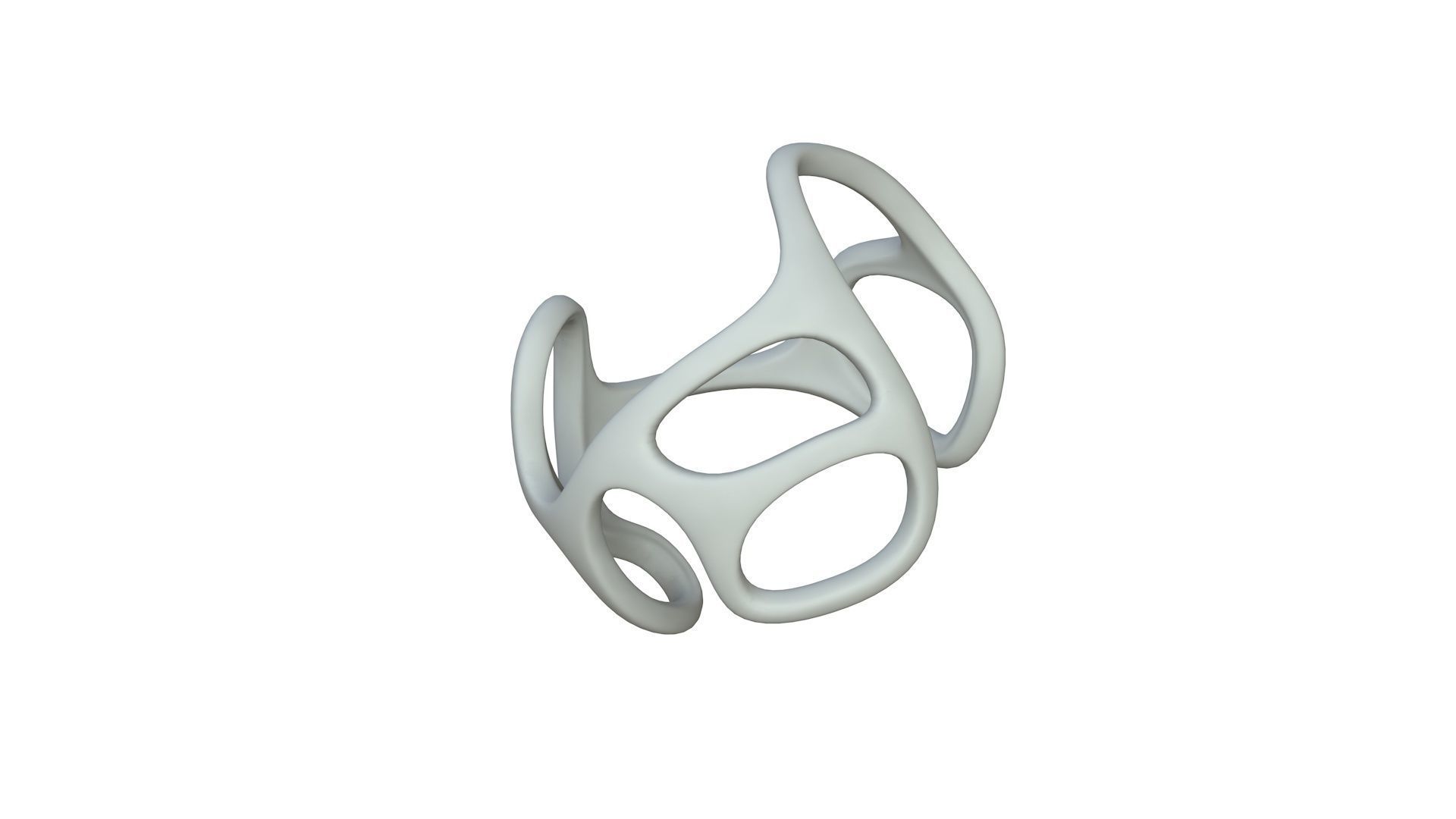 SciFi Cube Object No 38821 Low Poly Shape Texture_2