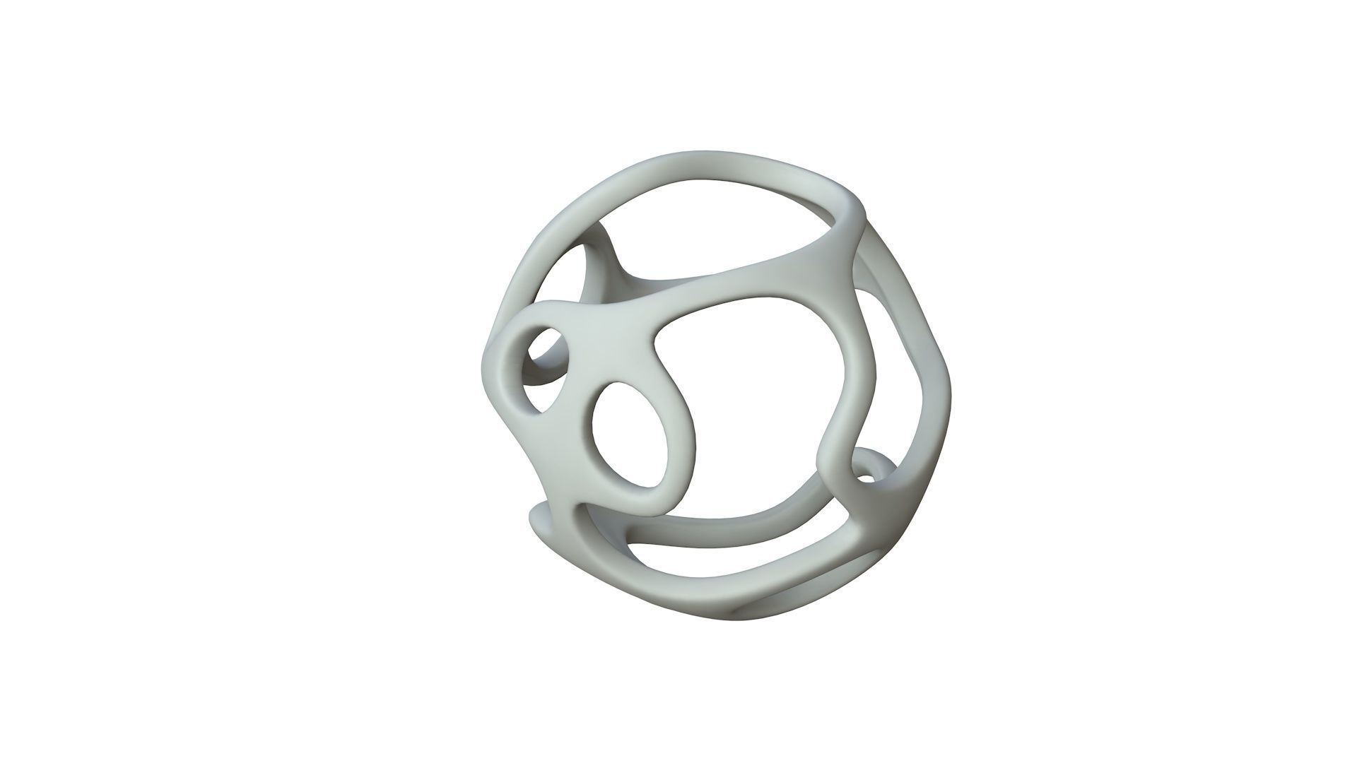 SciFi Cube Object No 38728 Low Poly Shape Texture_1