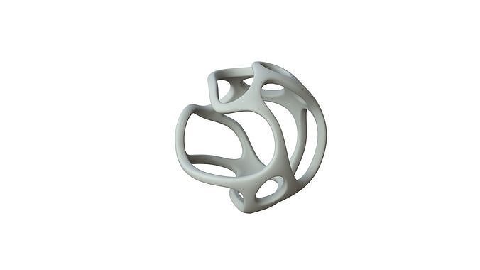 SciFi Cube Object No 38579 Low Poly Shape Texture
