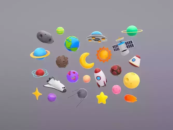 Cartoon Space Pack