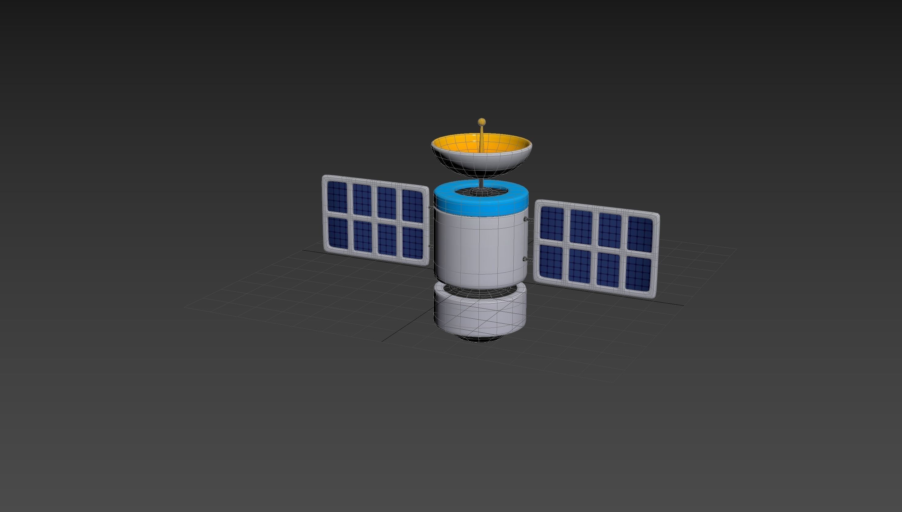 Cartoon Space Pack 3D model_26