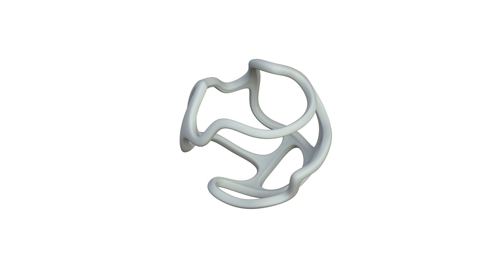 SciFi Cube Object No 38358 Low Poly Shape Texture_3