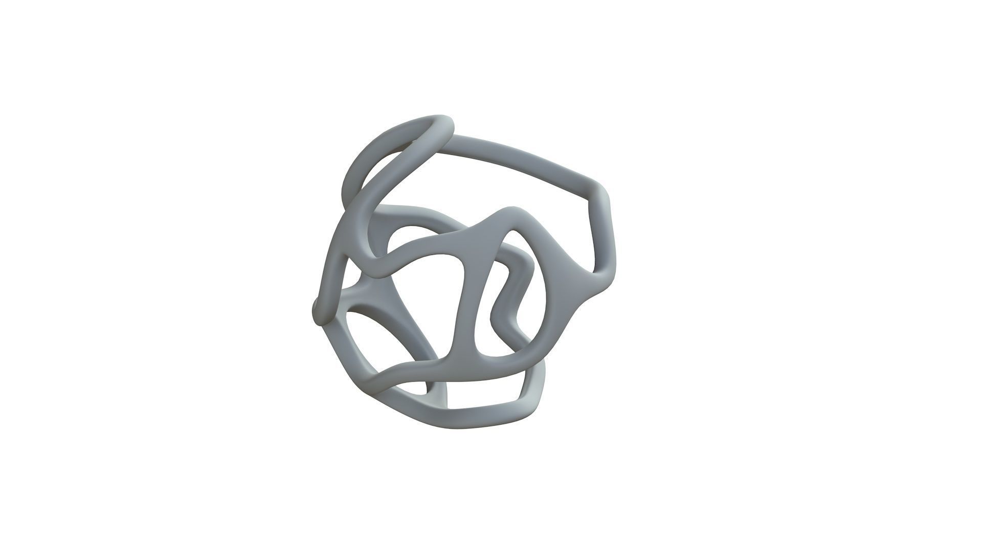 SciFi Cube Object No 38358 Low Poly Shape Texture_9