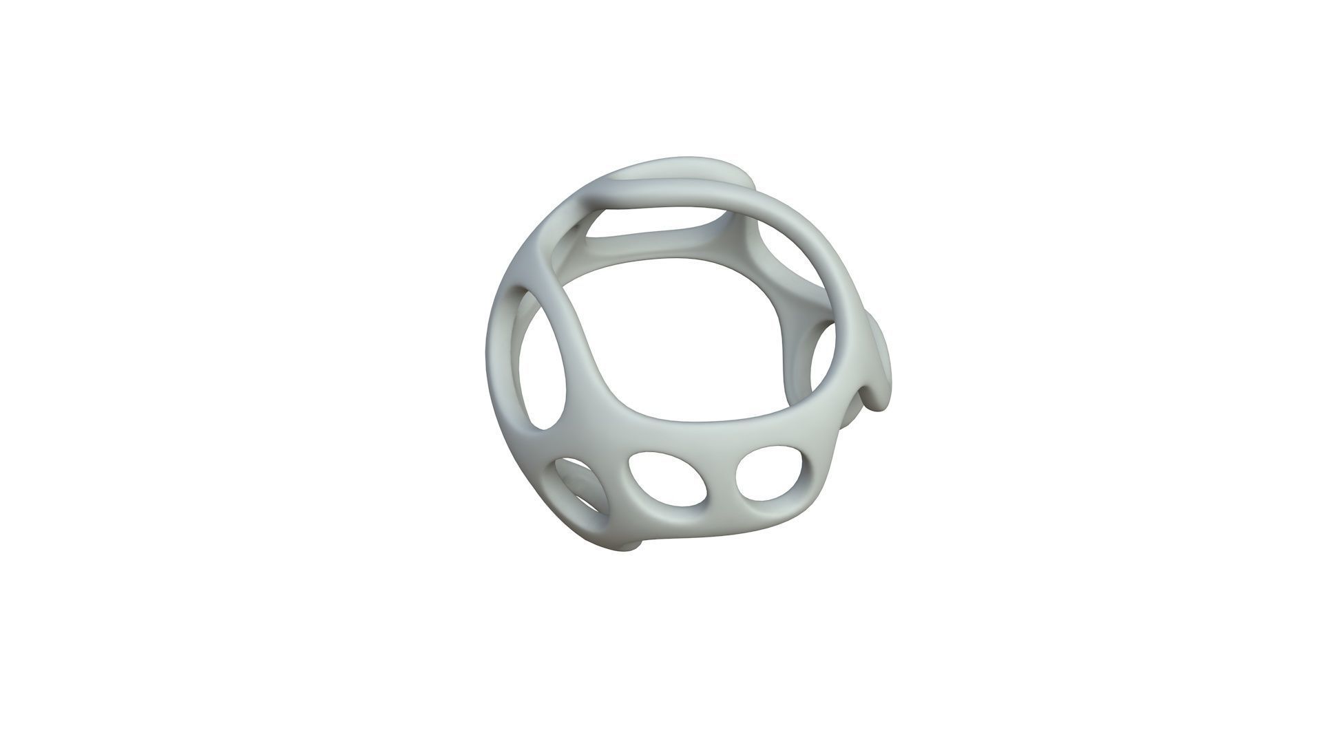 SciFi Cube Object No 37289 Low Poly Shape Texture_3