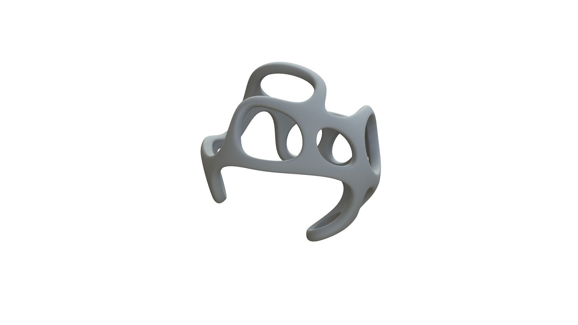 SciFi Cube Object No 37289 Low Poly Shape Texture_11