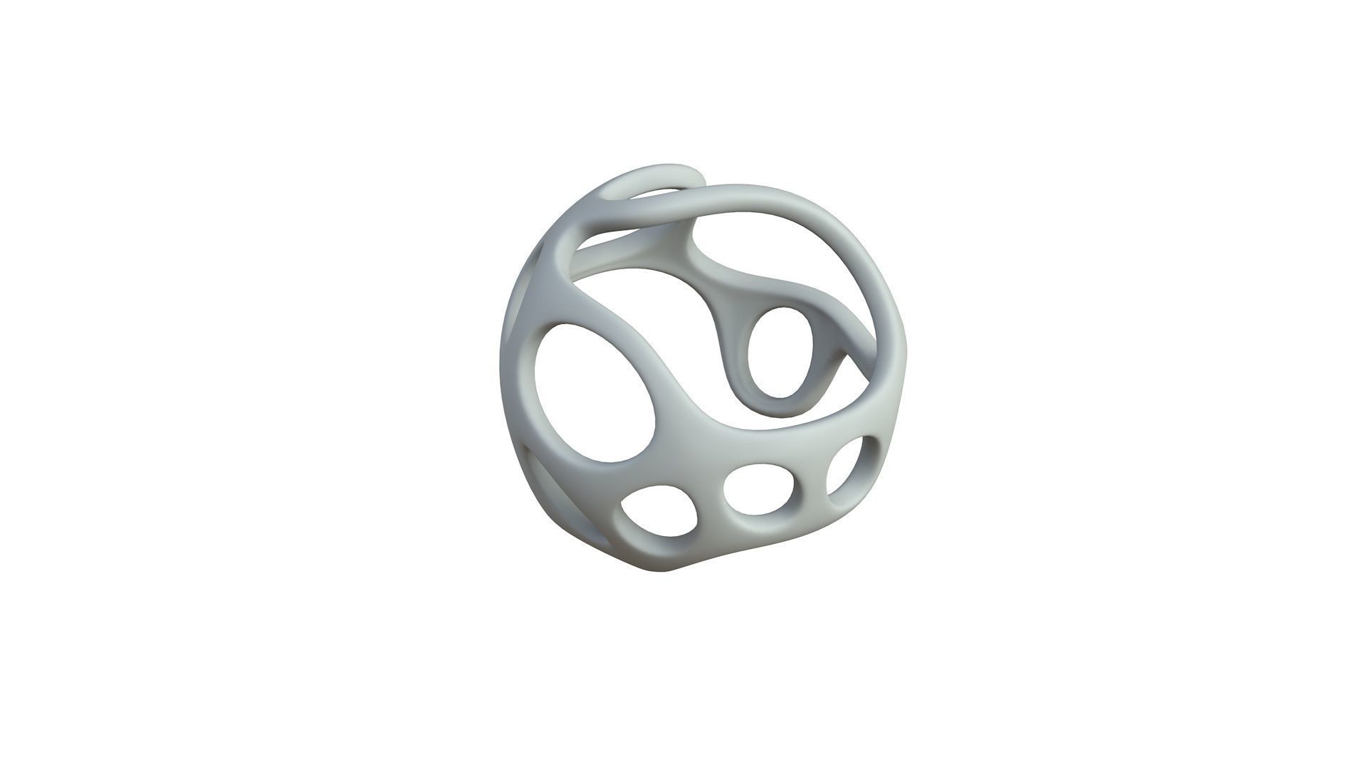 SciFi Cube Object No 37289 Low Poly Shape Texture_4