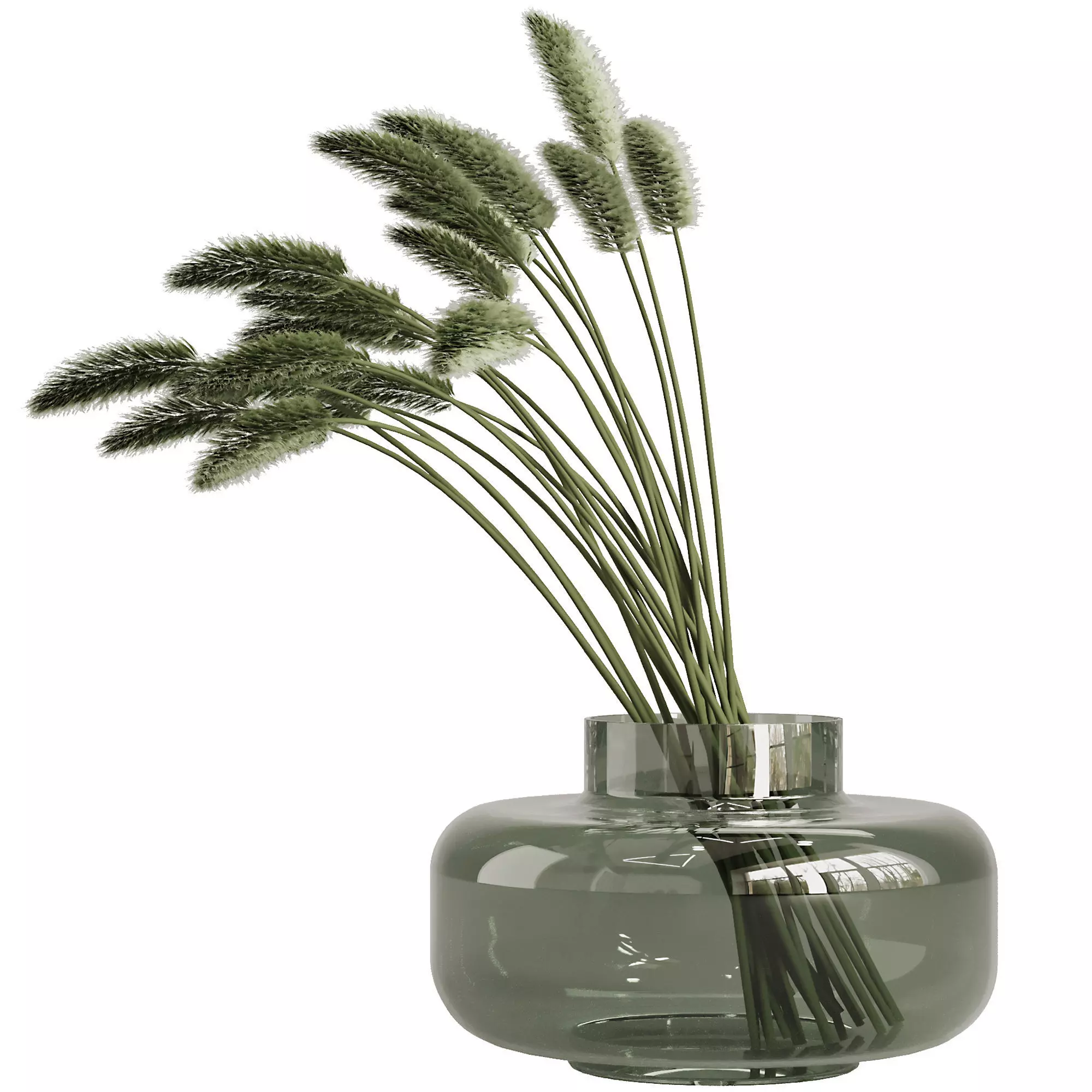 Wheat Pampas Bouquet 3D model
