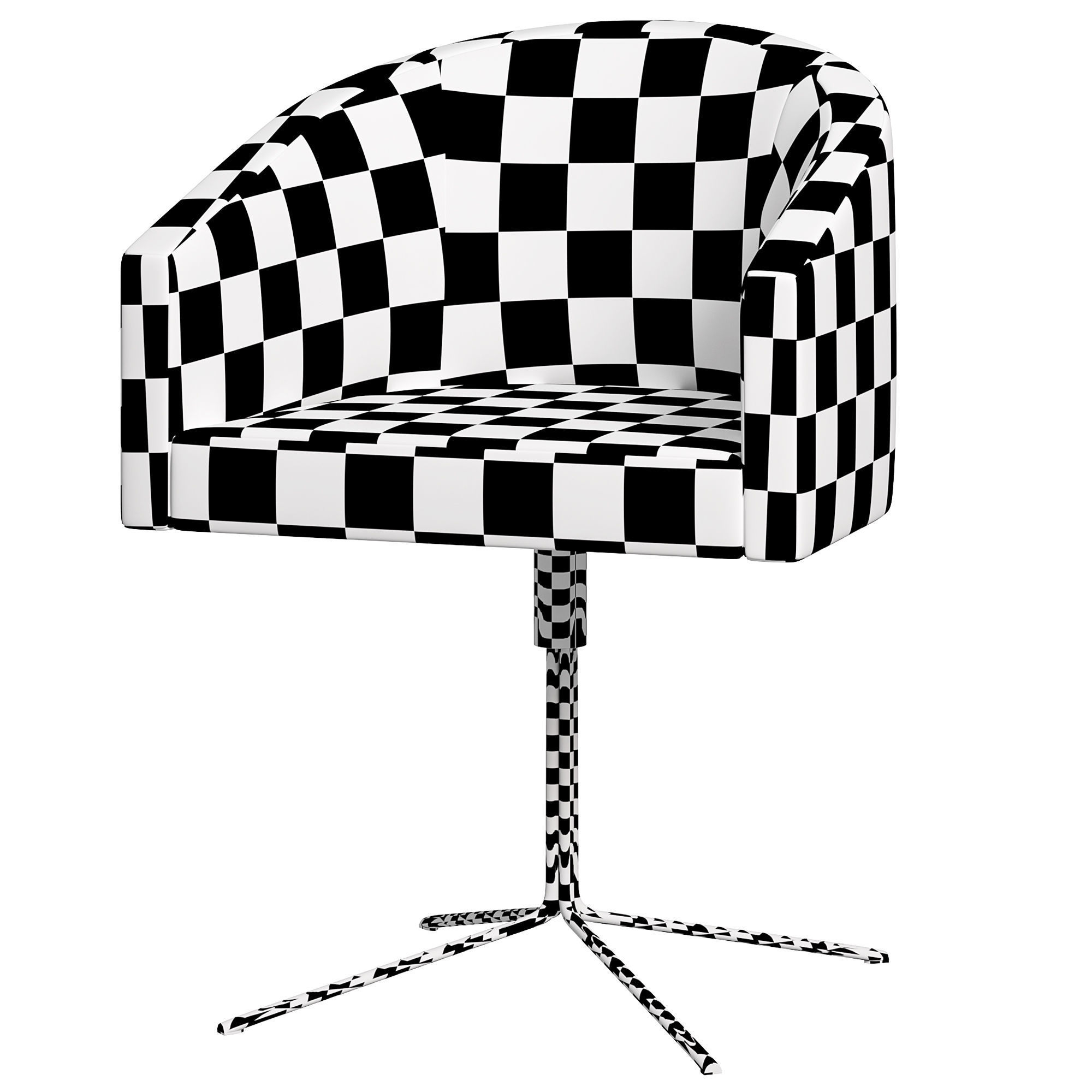 HAIA ARMCHAIR BY LASKASAS 3D model_4