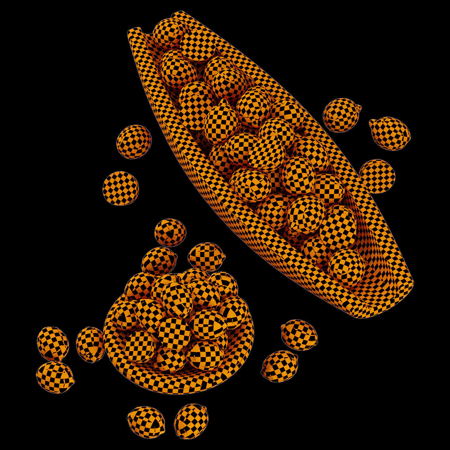 Lemon bowl 3D model_6