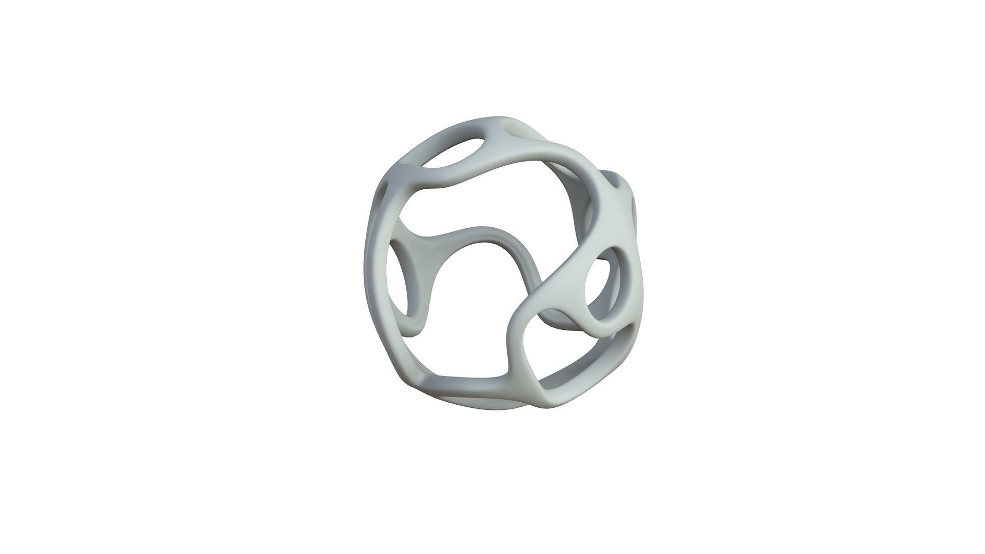 SciFi Cube Object No 34141 Low Poly Shape Texture_4