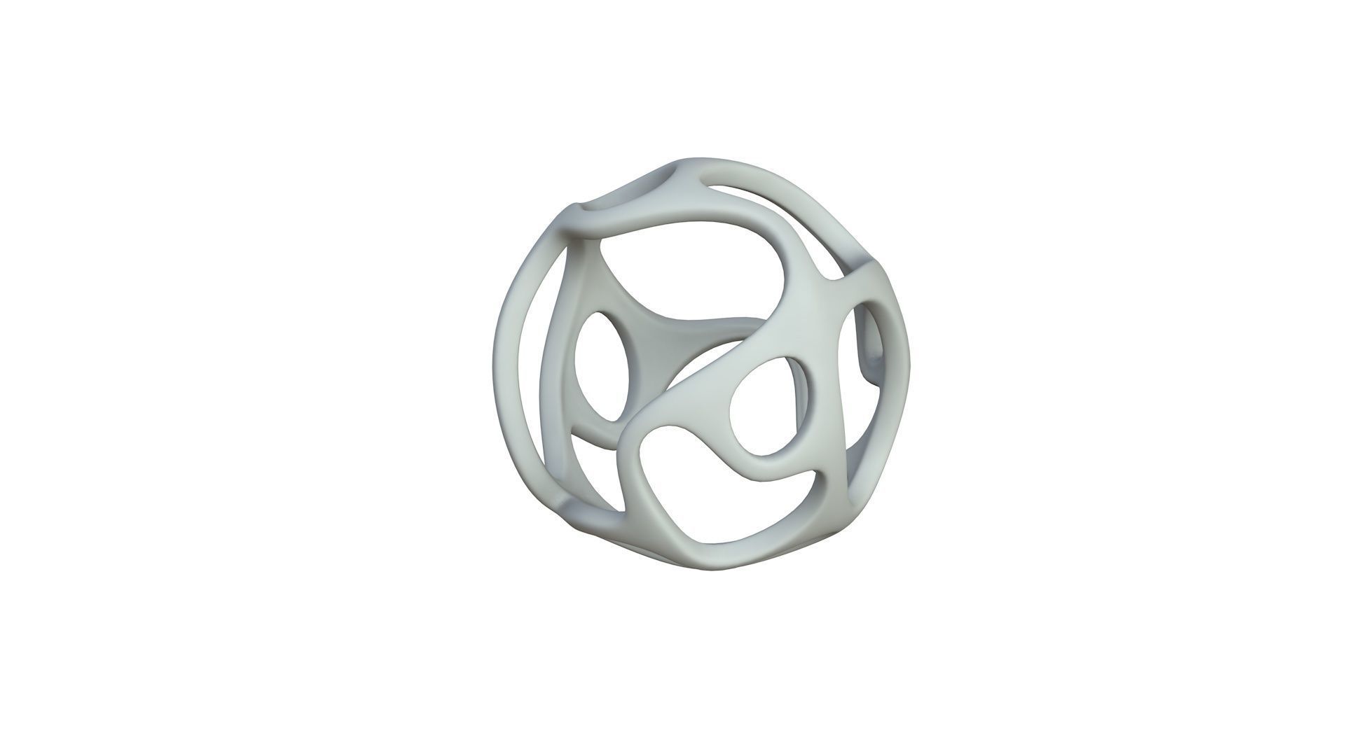 SciFi Cube Object No 34141 Low Poly Shape Texture_3