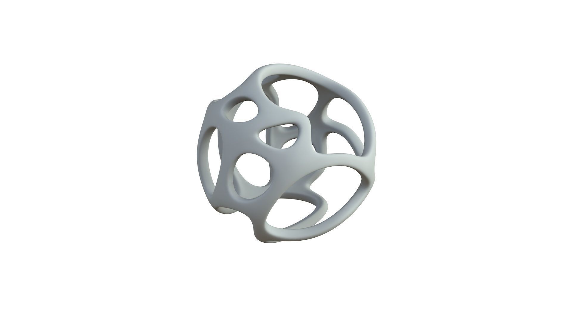 SciFi Cube Object No 33582 Low Poly Shape Texture_5