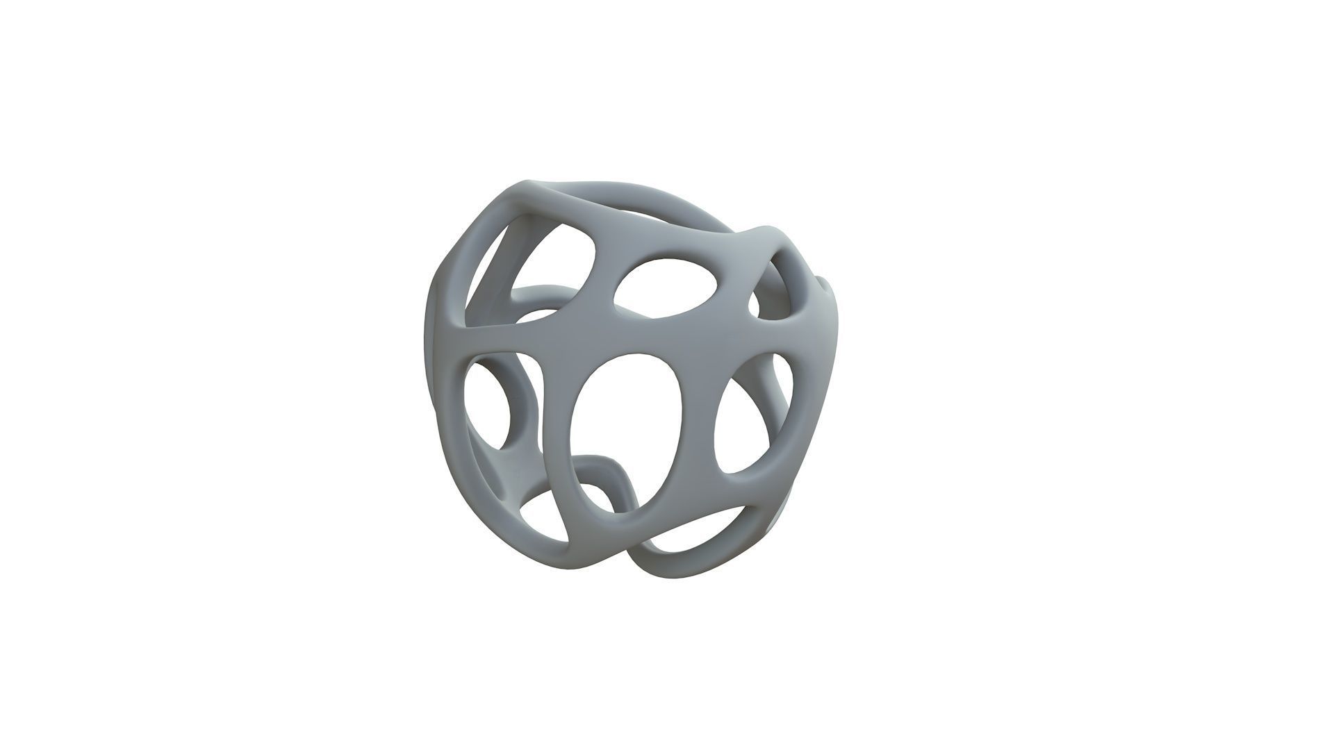 SciFi Cube Object No 33582 Low Poly Shape Texture_9