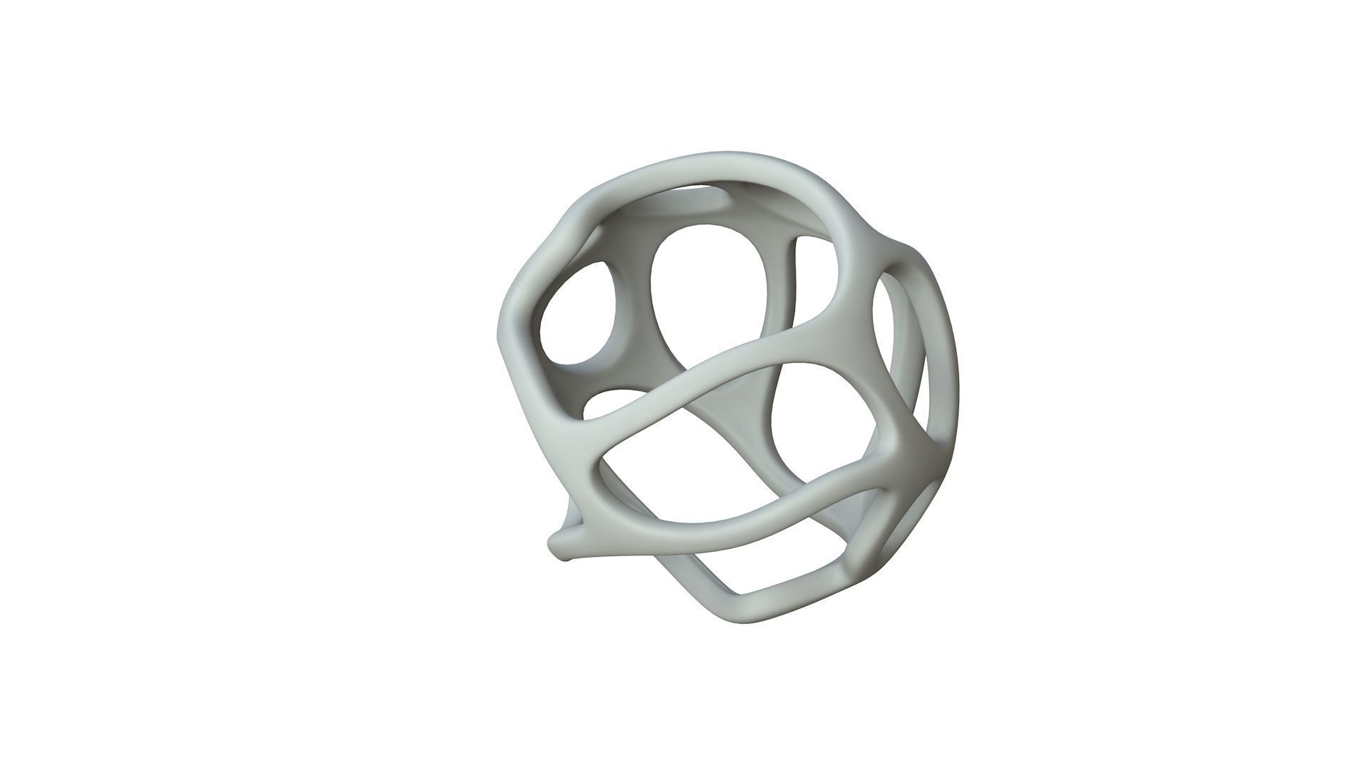 SciFi Cube Object No 33582 Low Poly Shape Texture_1