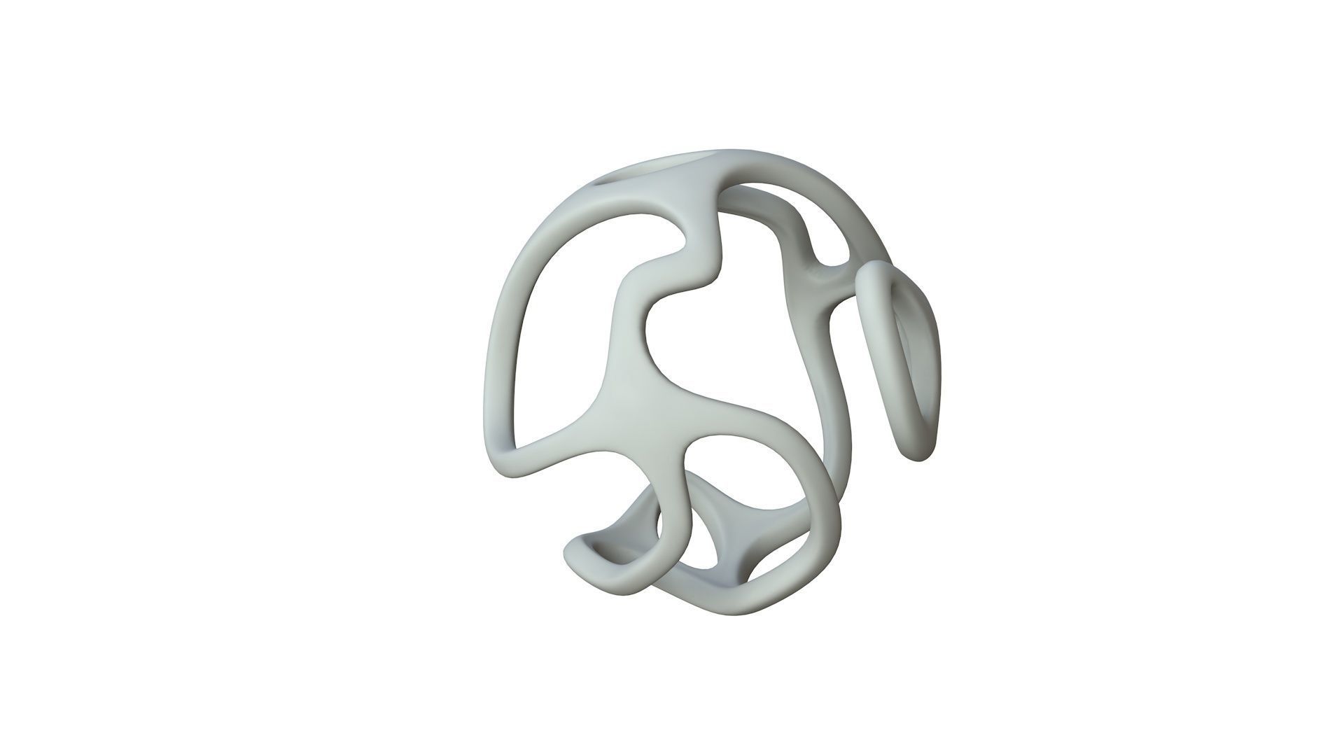 SciFi Cube Object No 29762 Low Poly Shape Texture_1