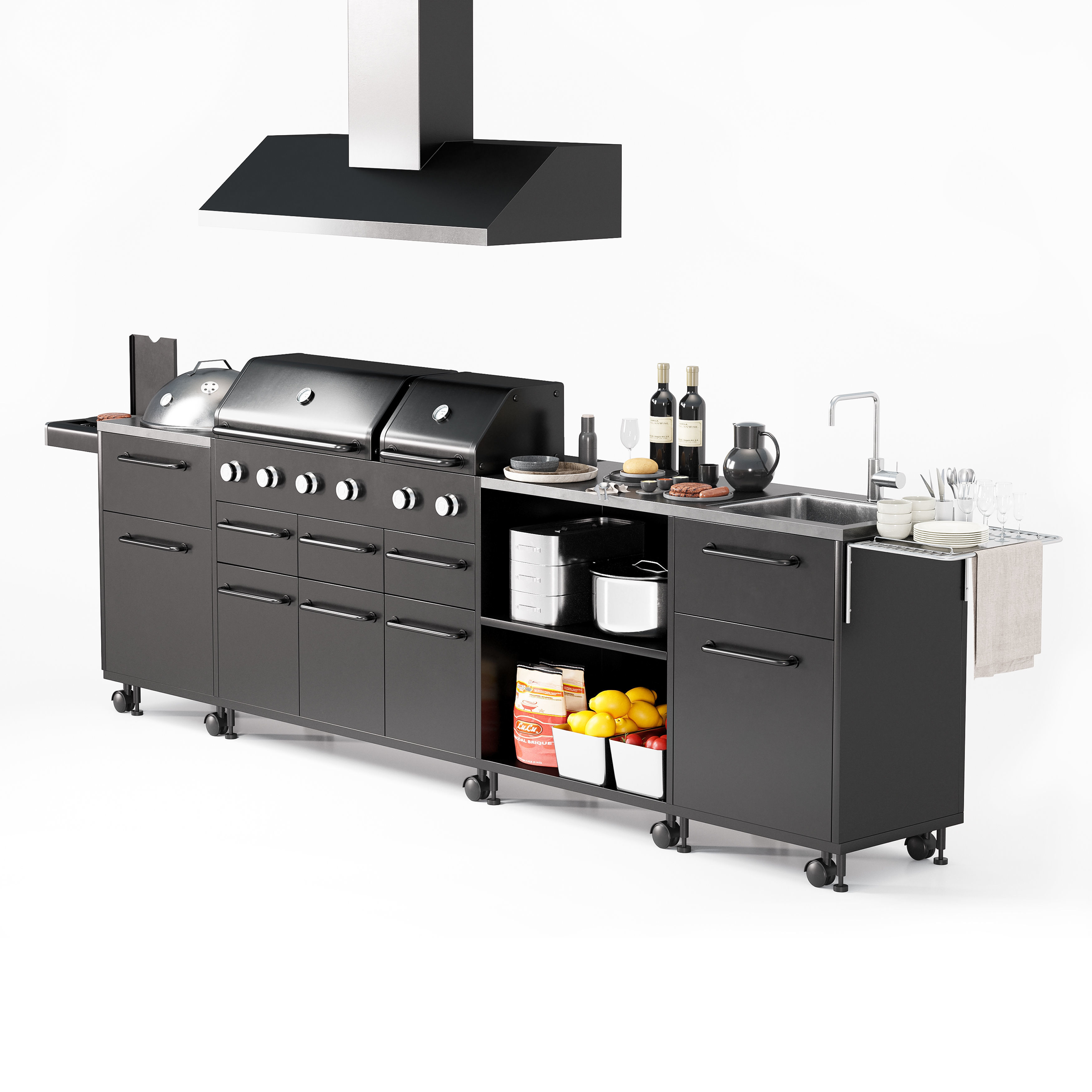 Barbecue 46 3D model_7