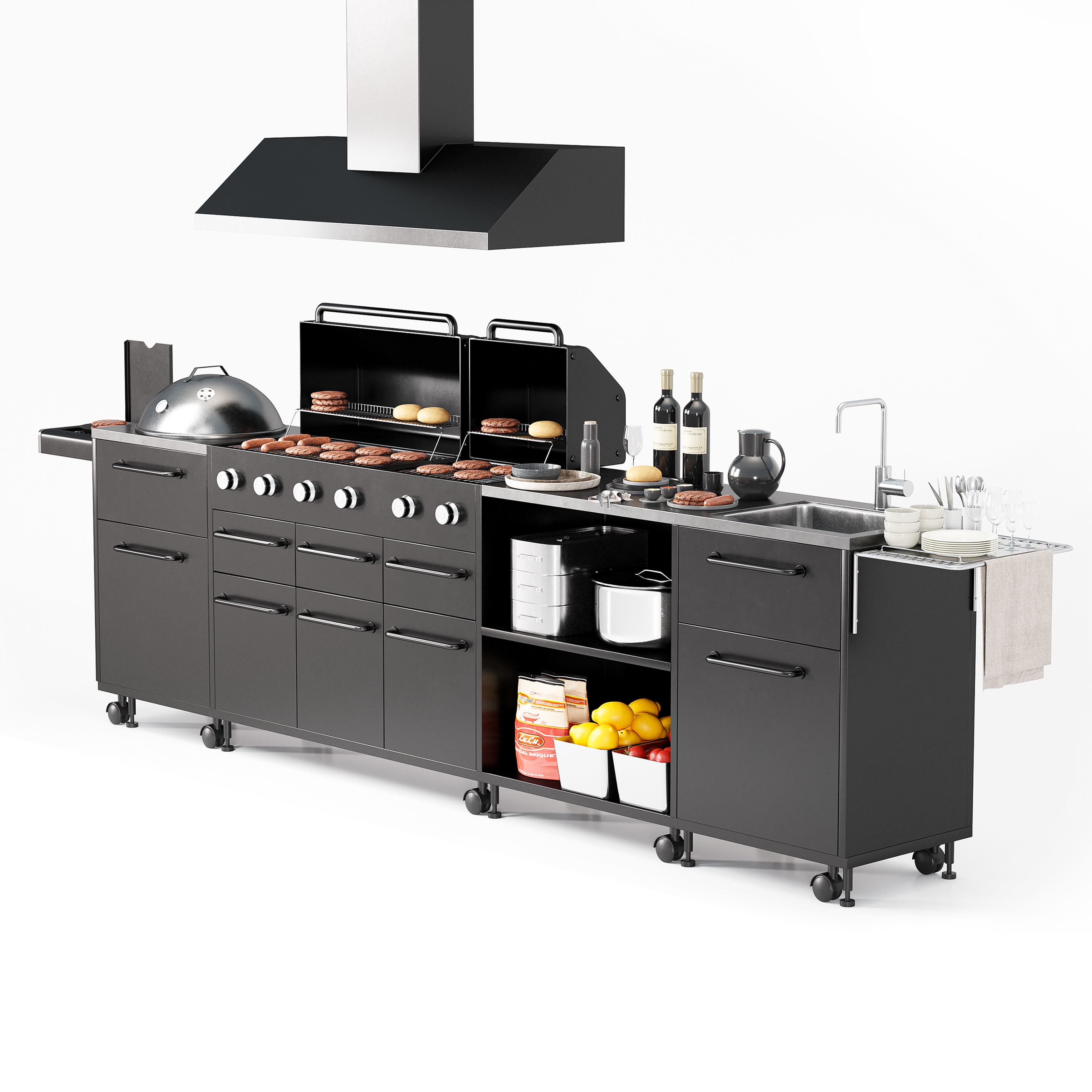 Barbecue 46 3D model_5