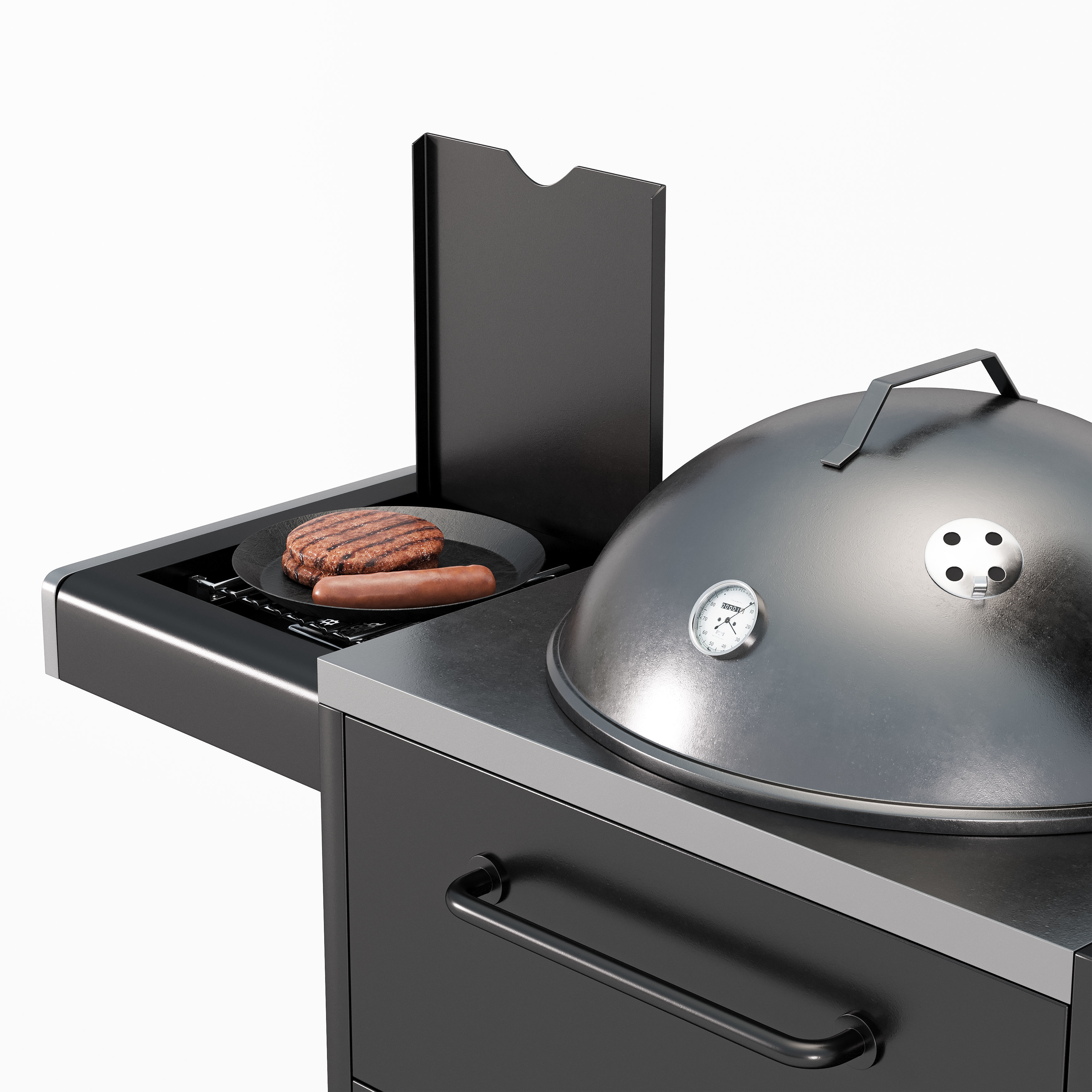Barbecue 46 3D model_3