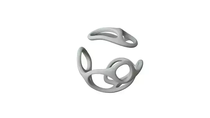 SciFi Cube Object No 29368 Low Poly Shape