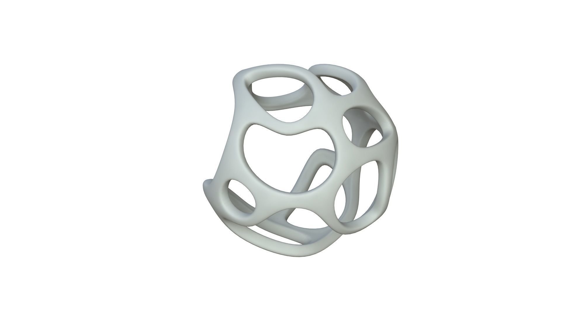 SciFi Cube Object No 29339 Low Poly Shape Texture_2