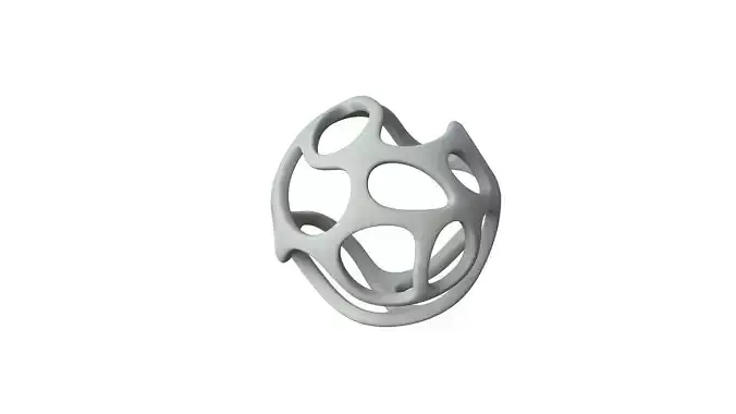 SciFi Cube Object No 29339 Low Poly Shape