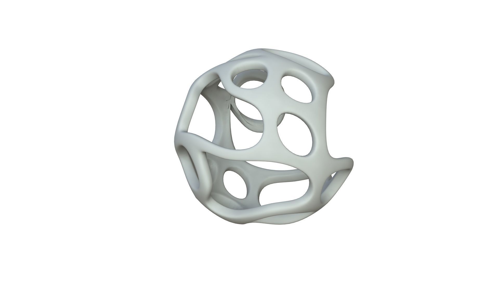 SciFi Cube Object No 27659 Low Poly Shape Texture_2