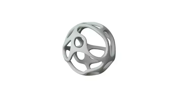 SciFi Cube Object No 26534 Low Poly Shape