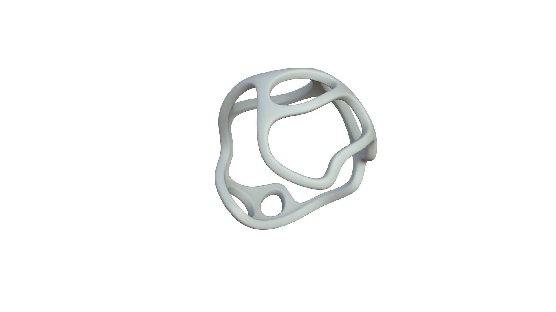 SciFi Cube Object No 24721 Low Poly Shape Texture_3