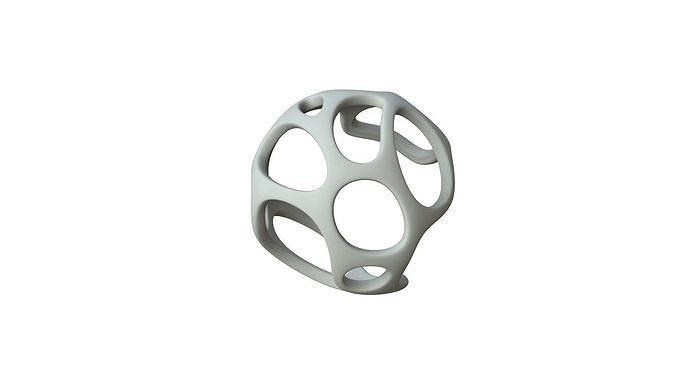 SciFi Cube Object No 24648 Low Poly Shape Texture