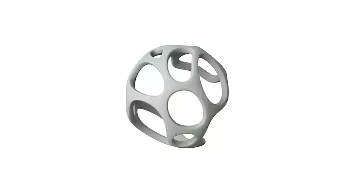 SciFi Cube Object No 24648 Low Poly Shape Texture