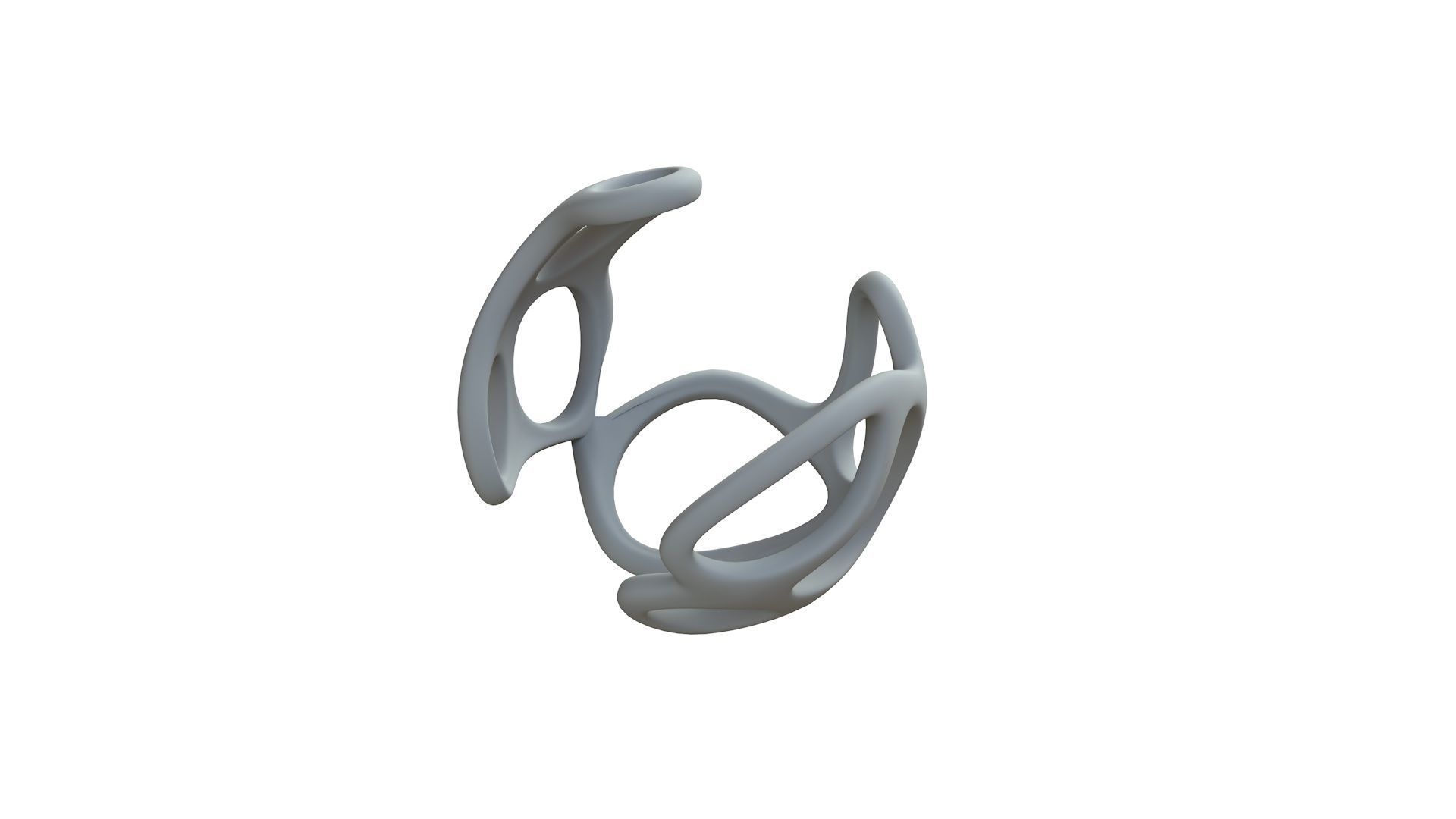 SciFi Cube Object No 24583 Low Poly Shape Texture_9