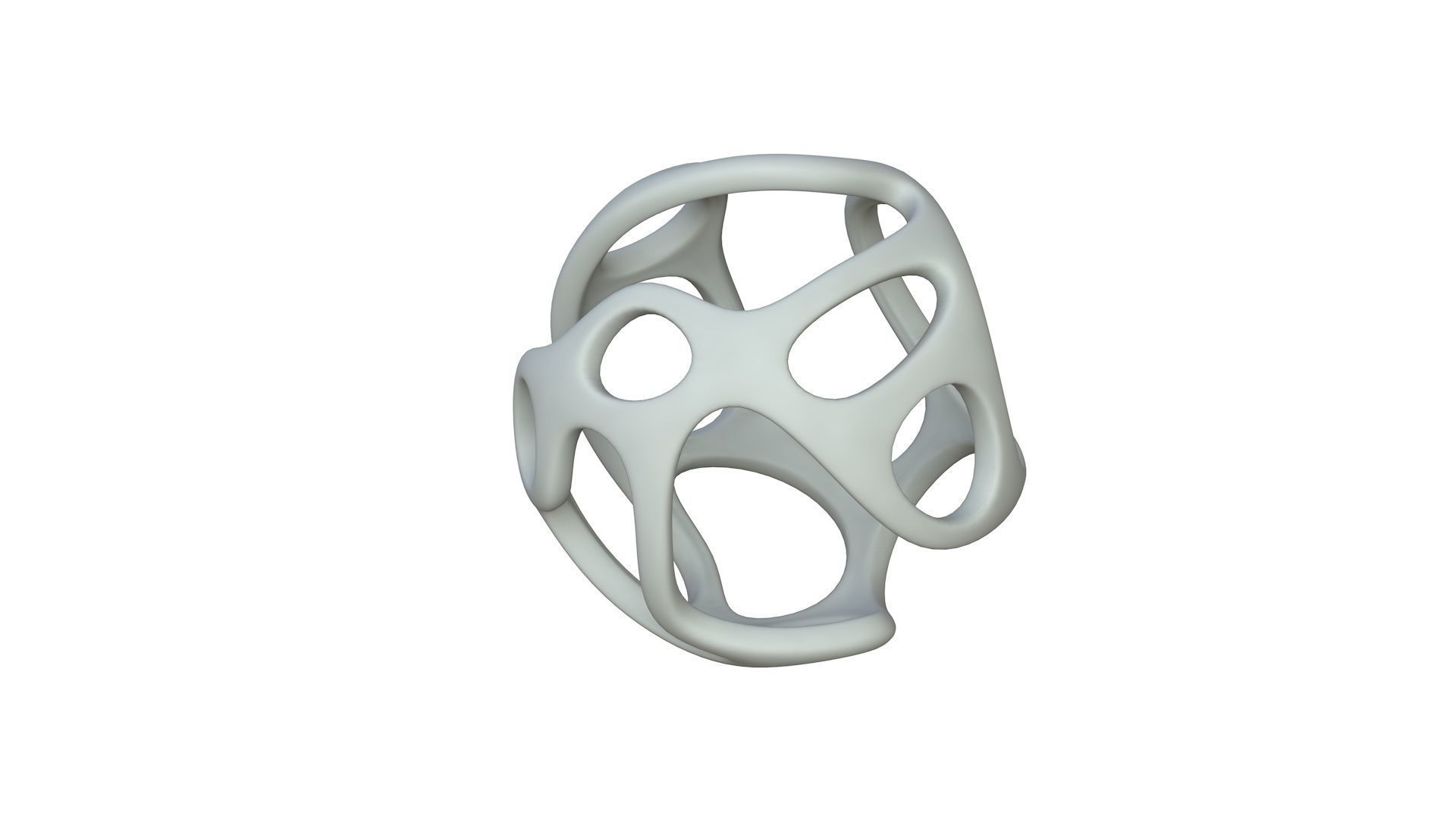 SciFi Cube Object No 22971 Low Poly Shape Texture_2