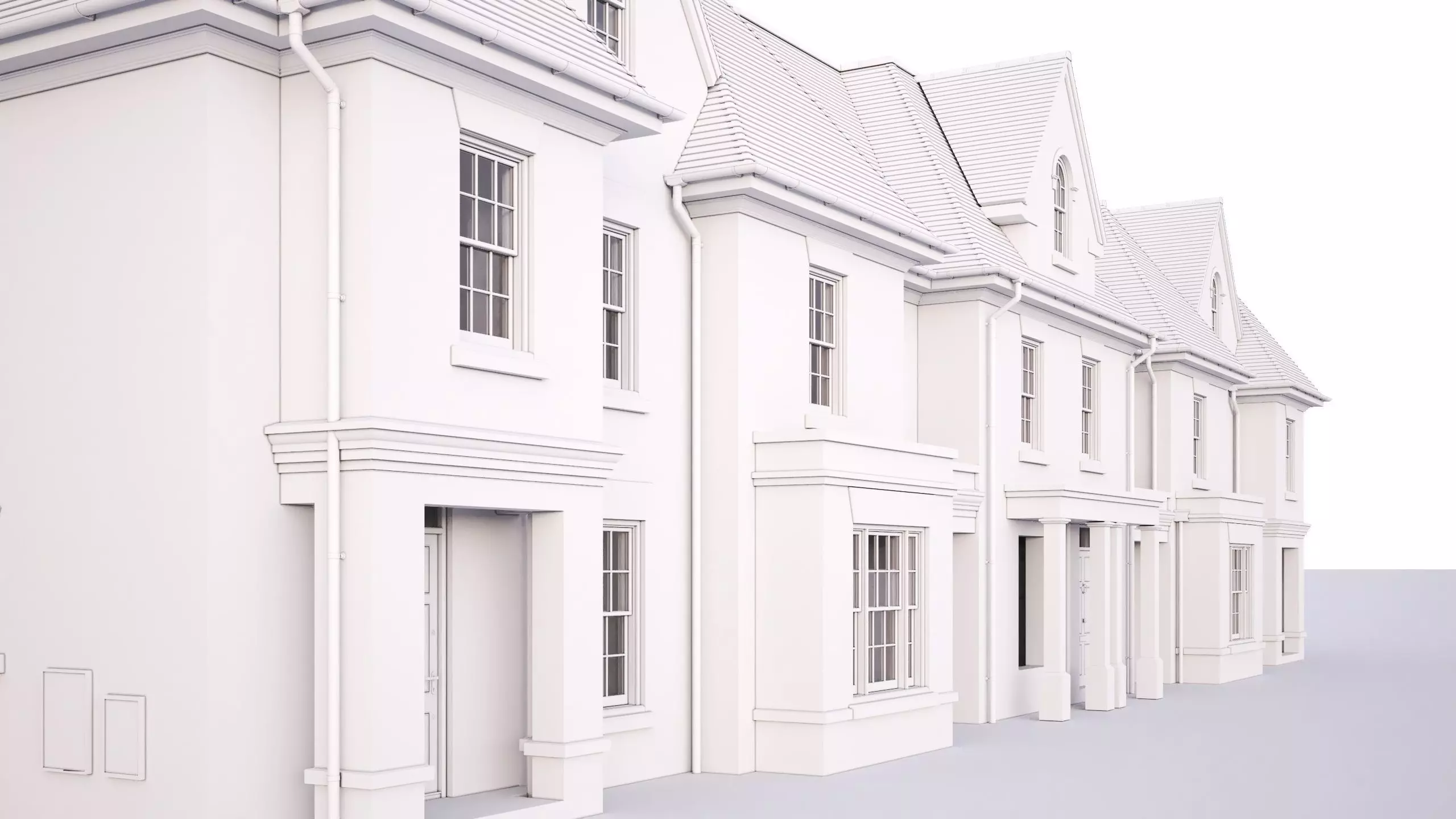 British House Broadoaks B1 3D model