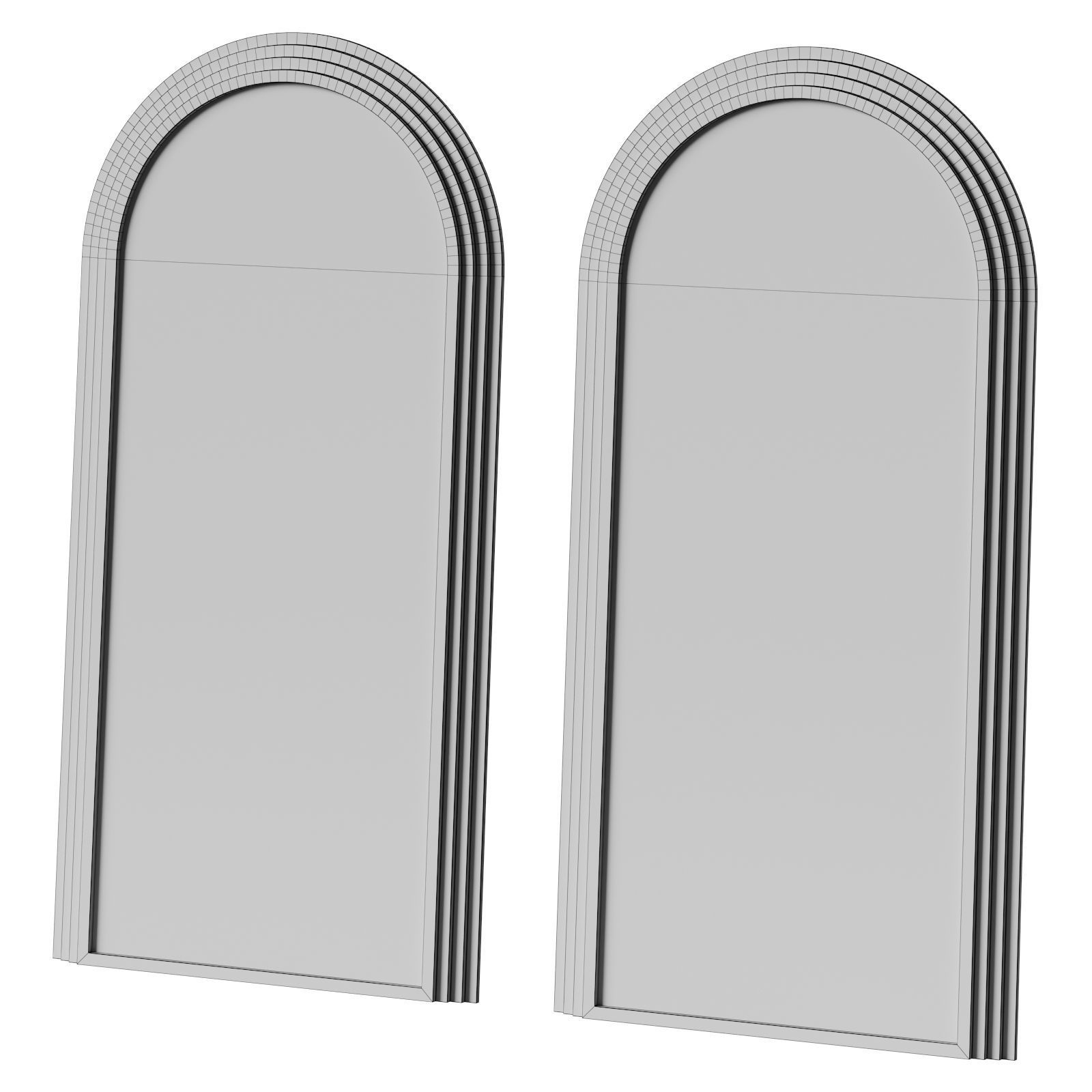 Nordal Mirror FALCO 3D model_1