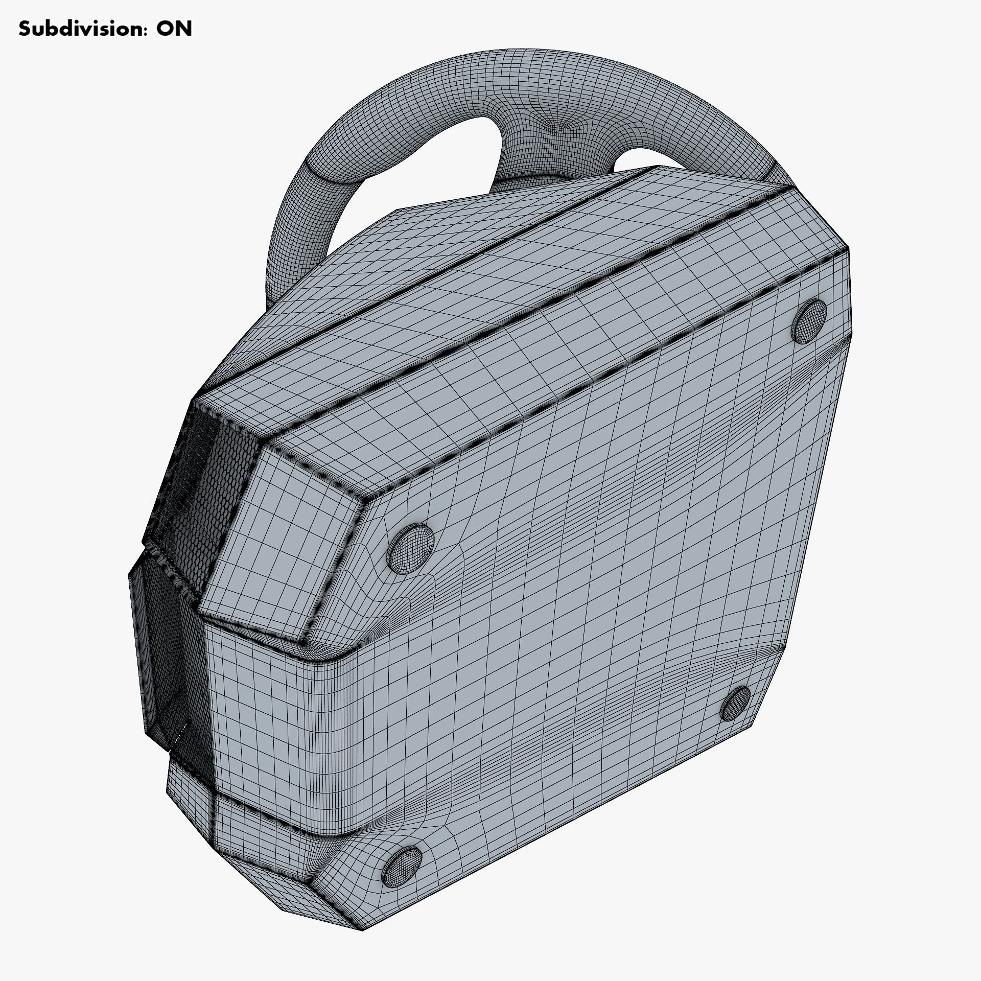 Generic Gaming Steering Wheel with Pedals and Shifter M 1 3D model_22