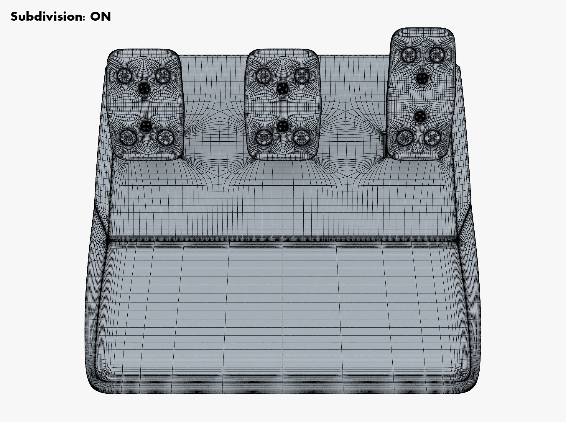Generic Gaming Steering Wheel with Pedals and Shifter M 1 3D model_66