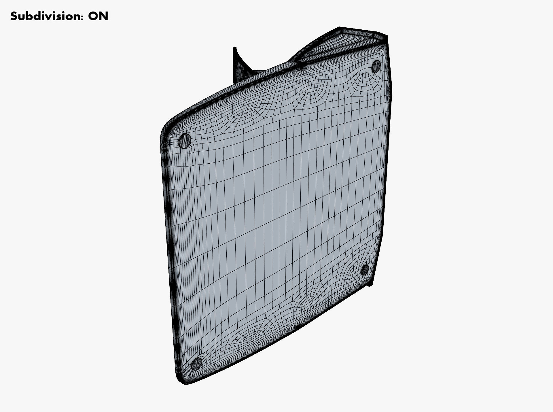 Generic Gaming Steering Wheel with Pedals and Shifter M 1 3D model_70