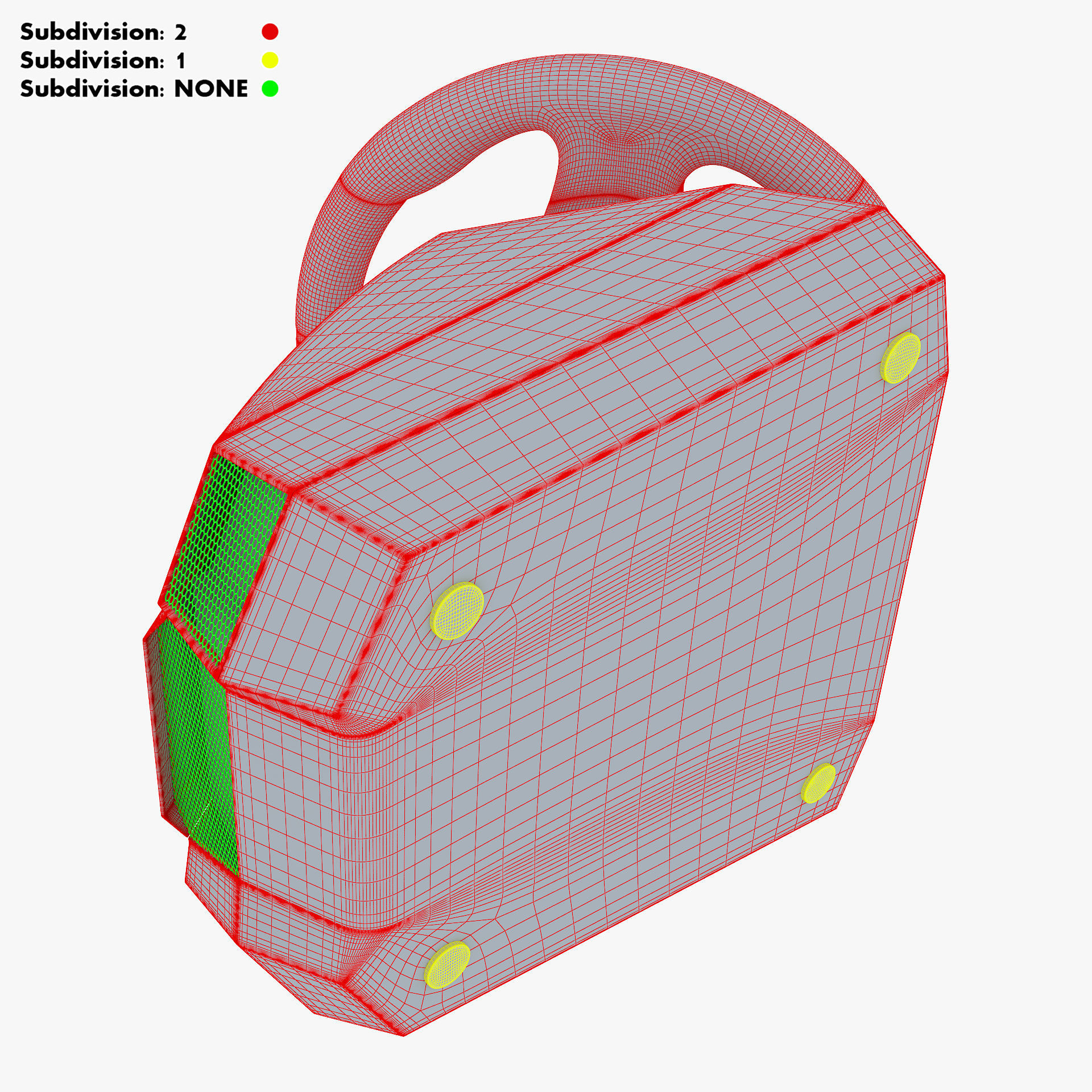 Generic Gaming Steering Wheel with Pedals and Shifter M 1 3D model_28
