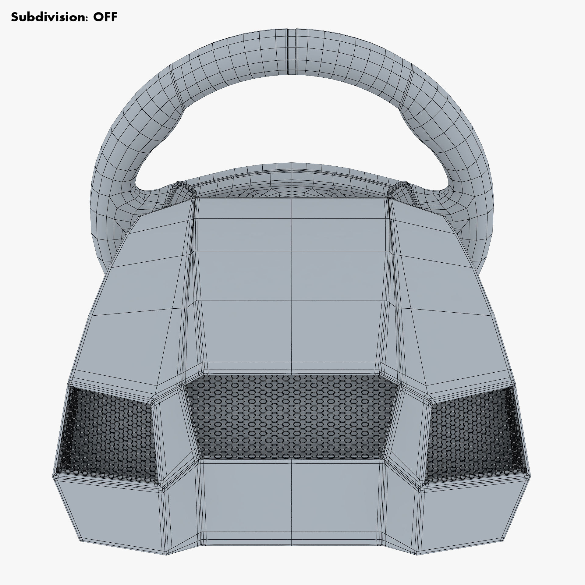Generic Gaming Steering Wheel with Pedals and Shifter M 1 3D model_15