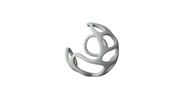 SciFi Cube Object No 22221 Low Poly Shape