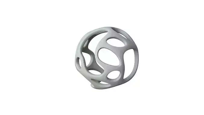 SciFi Cube Object No 21488 Low Poly Shape