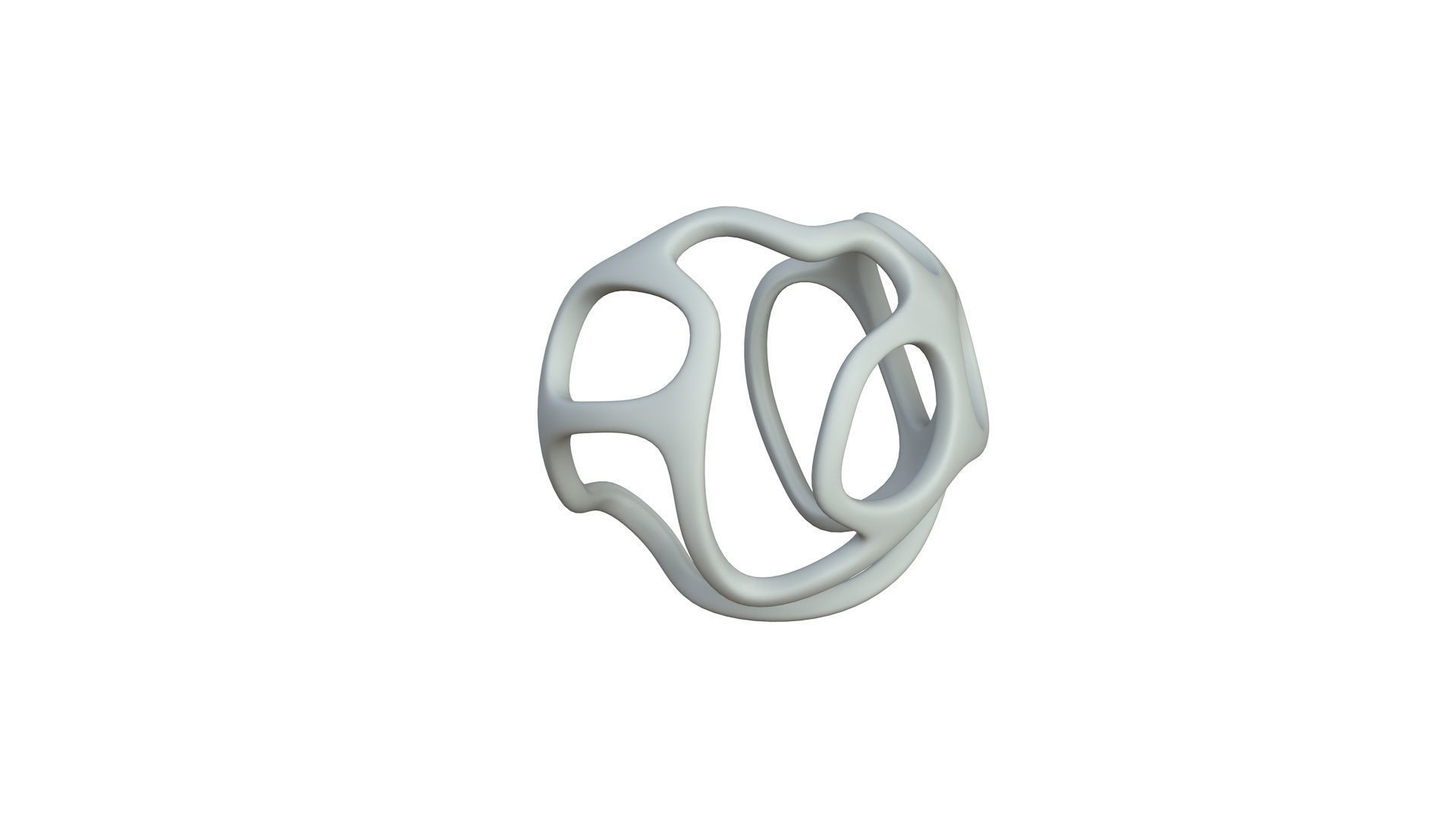 SciFi Cube Object No 21461 Low Poly Shape Texture_3