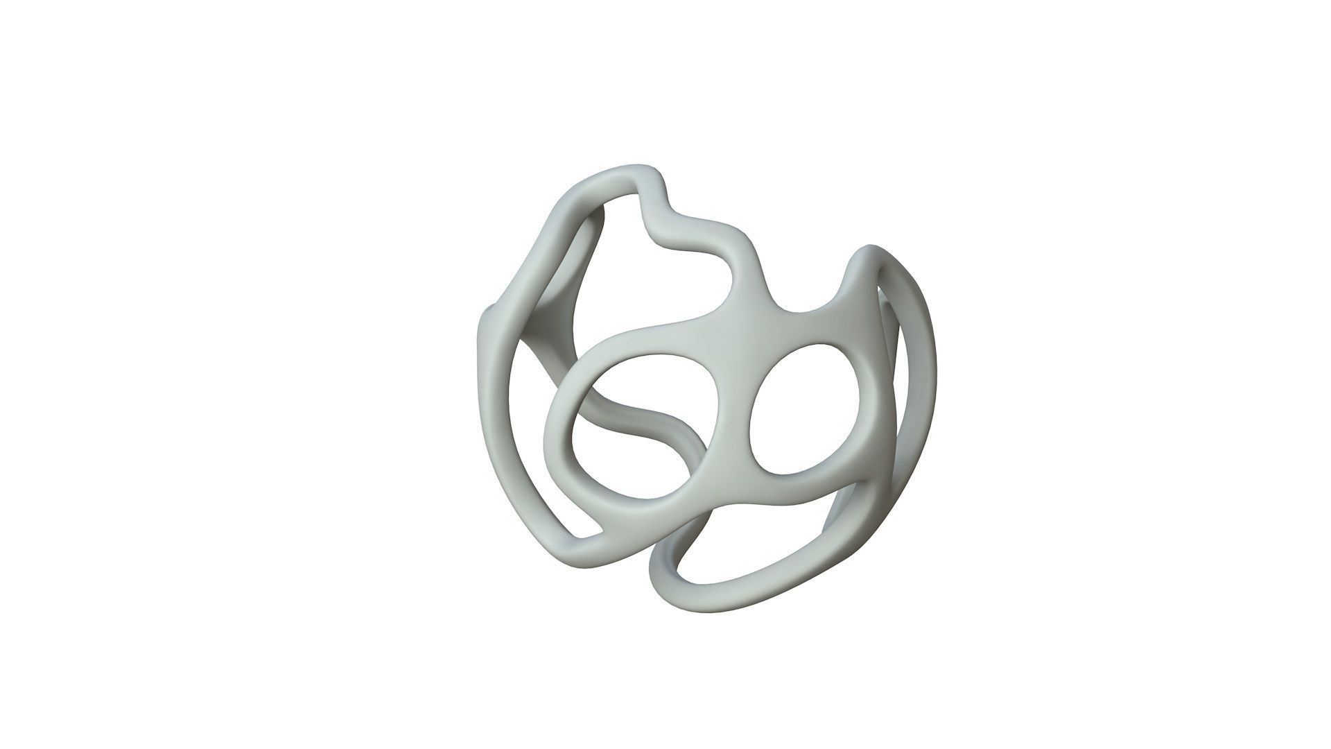 SciFi Cube Object No 21461 Low Poly Shape Texture_1