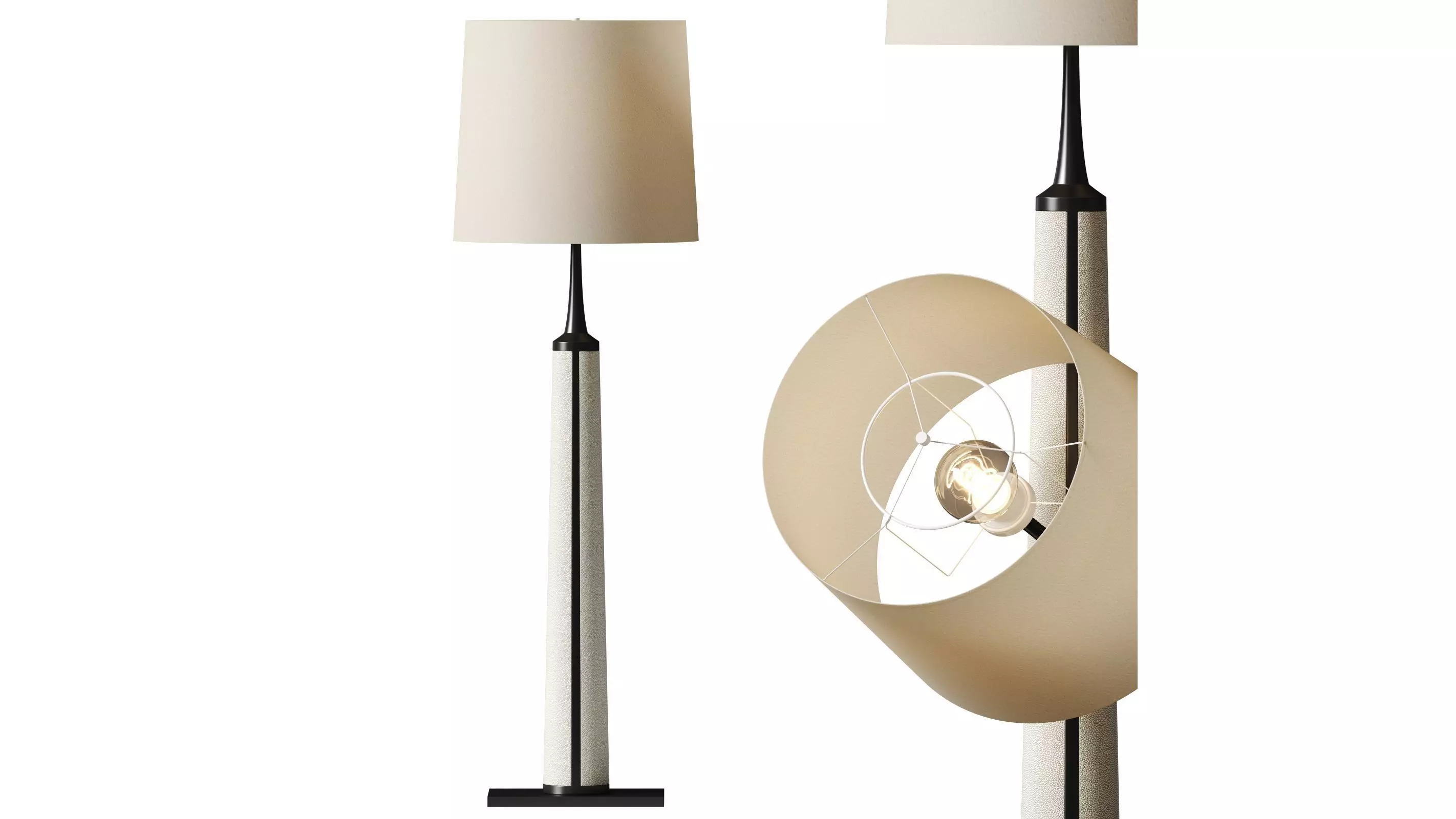 Alexander Lamont - Demi Monde Floor Lamp 3D model_0