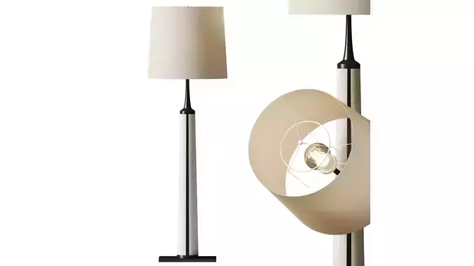 Alexander Lamont - Demi Monde Floor Lamp 3D model